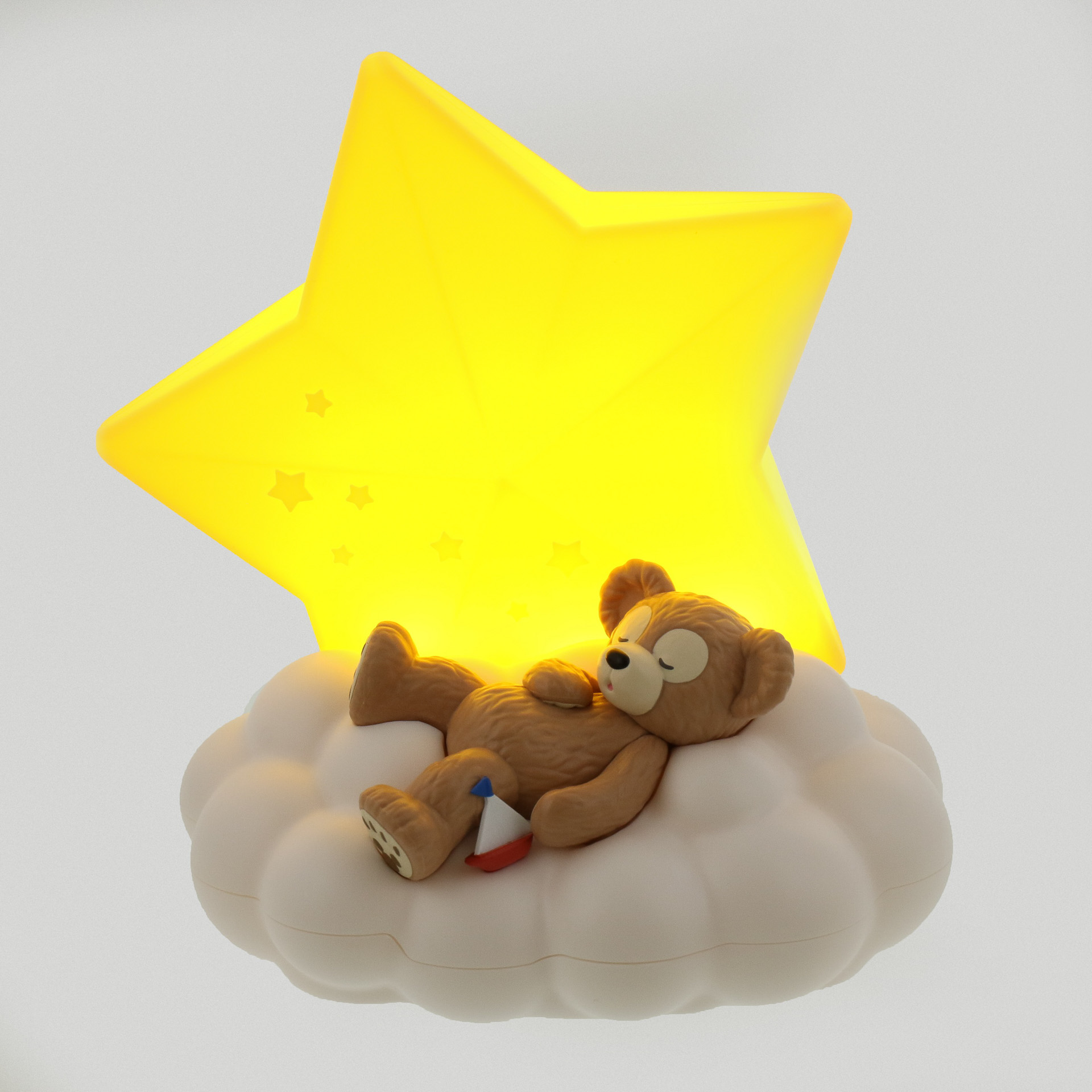 夢のなかへといざなうちょうどよい明るさです