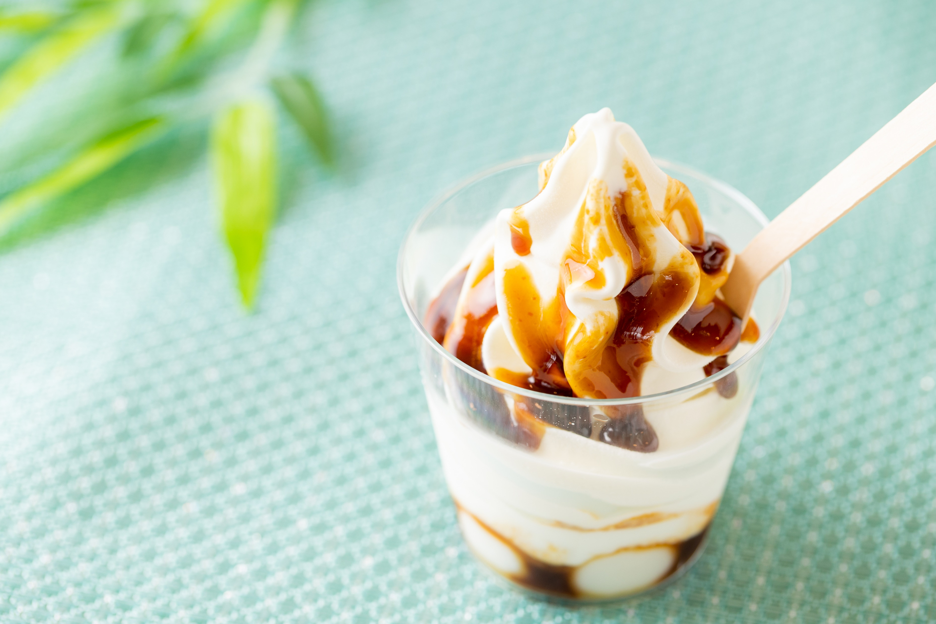 焼きまんじゅうみそソフト