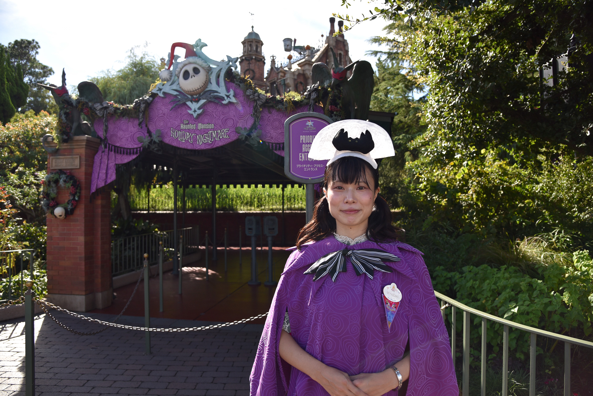 キャストさんのコスチュームもジャック風です