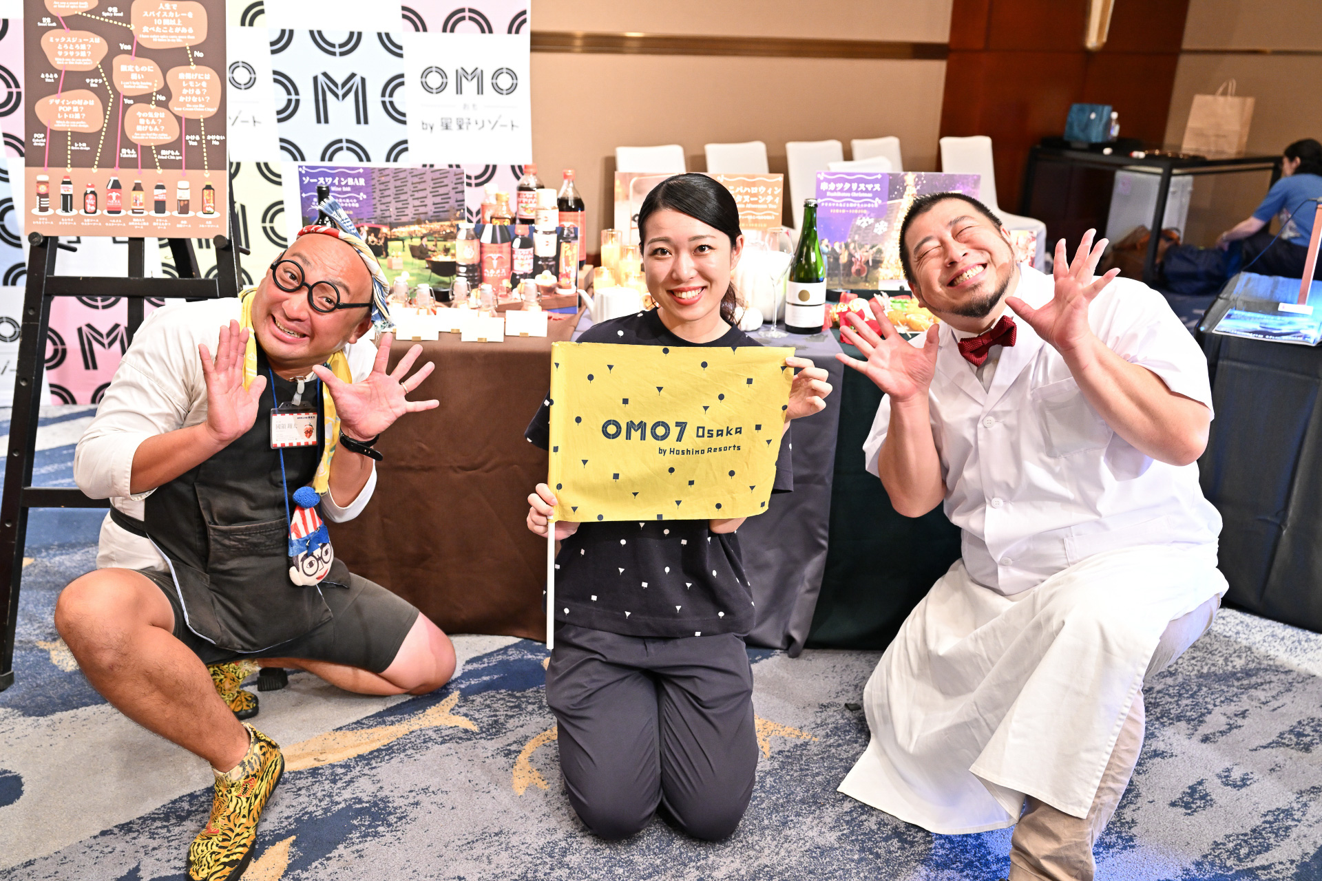 関西近隣施設のプレゼンブース。各施設ともに秋冬に向けてさまざまな企画を用意している。いつ利用しても宿泊客を飽きさせない取り組みは星野リゾートの強みと言える