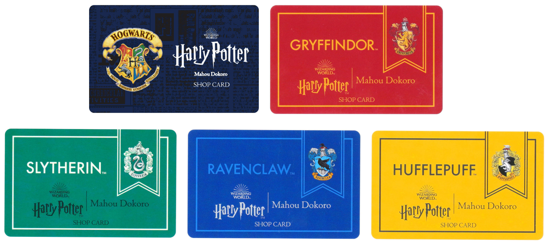 特典のショップカード（オンラインショップではランダムでプレゼント）