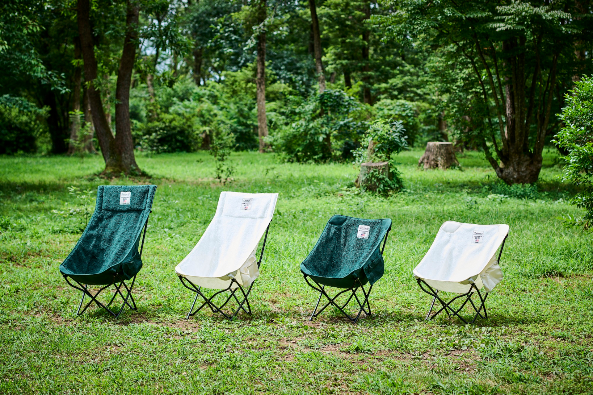 コールマンがボア素材を採用したチェアを発売