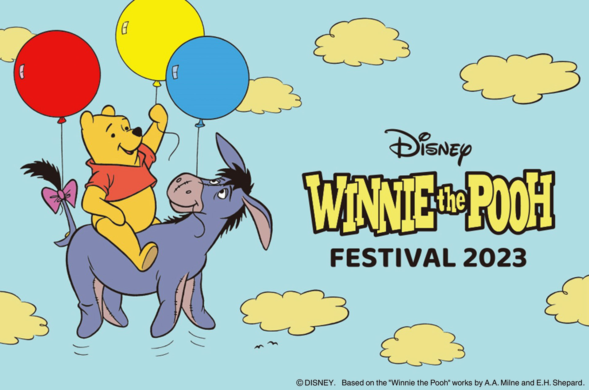 銀座三越で「くまのプーさん DISNEY WINNIE THE POOH FESTIVAL 2023」を開催