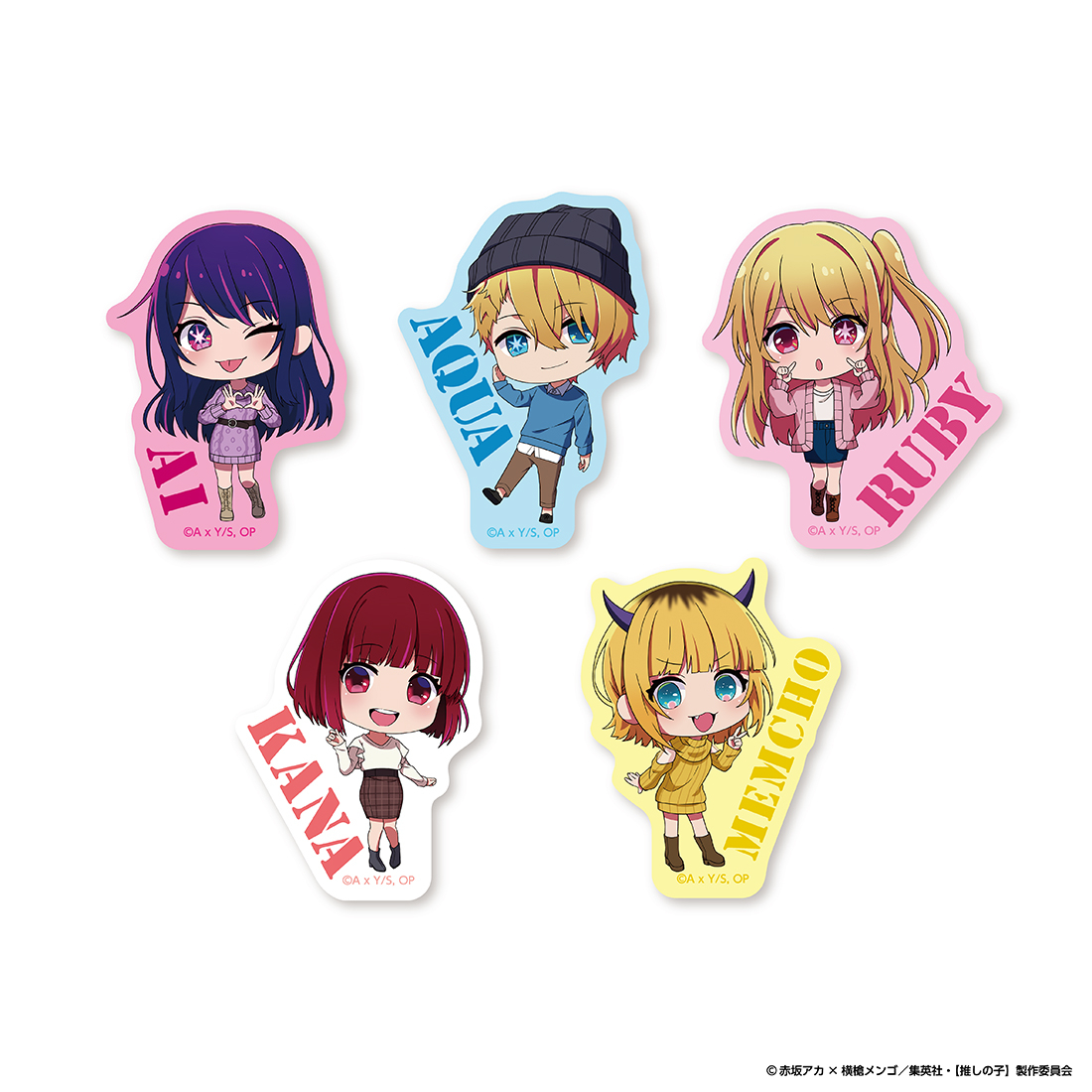 ステッカー5枚セット（880円）