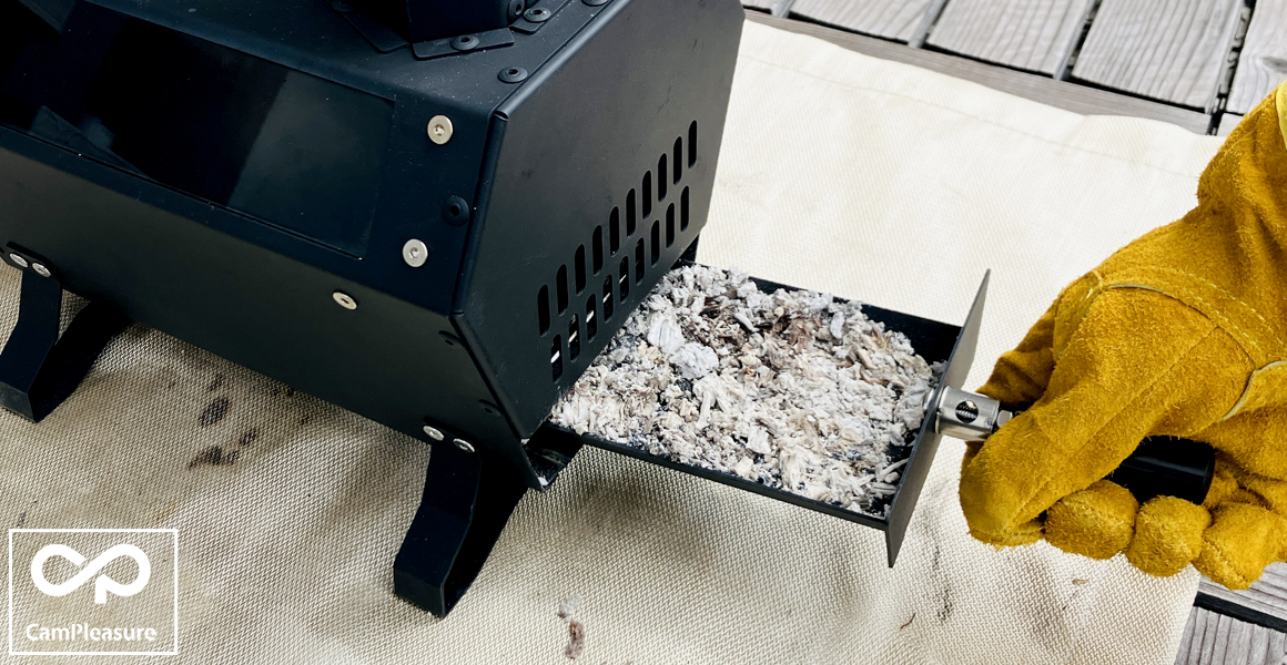 灰受けトレー付き