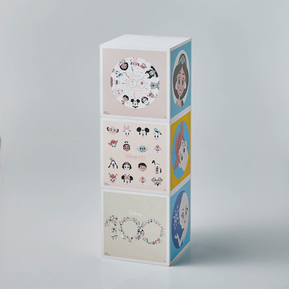 ベルメゾン♡DISNEY収納BOX 10個セット ベルメゾン♡DISNEY収納BOX 10個セット ディズニー100のポップな