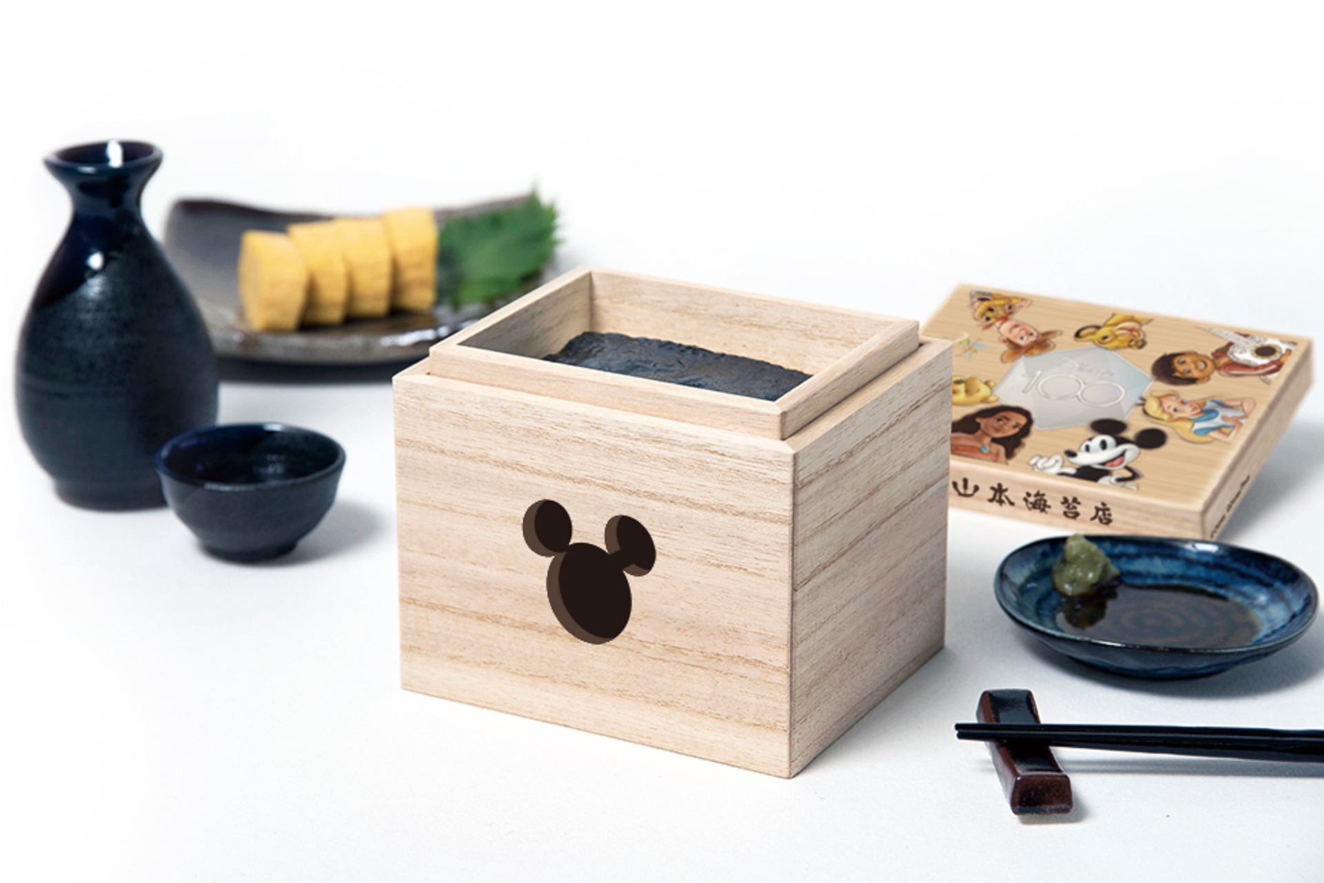 山本海苔店からディズニー100デザインの「焼きのり箱セット」が新登場