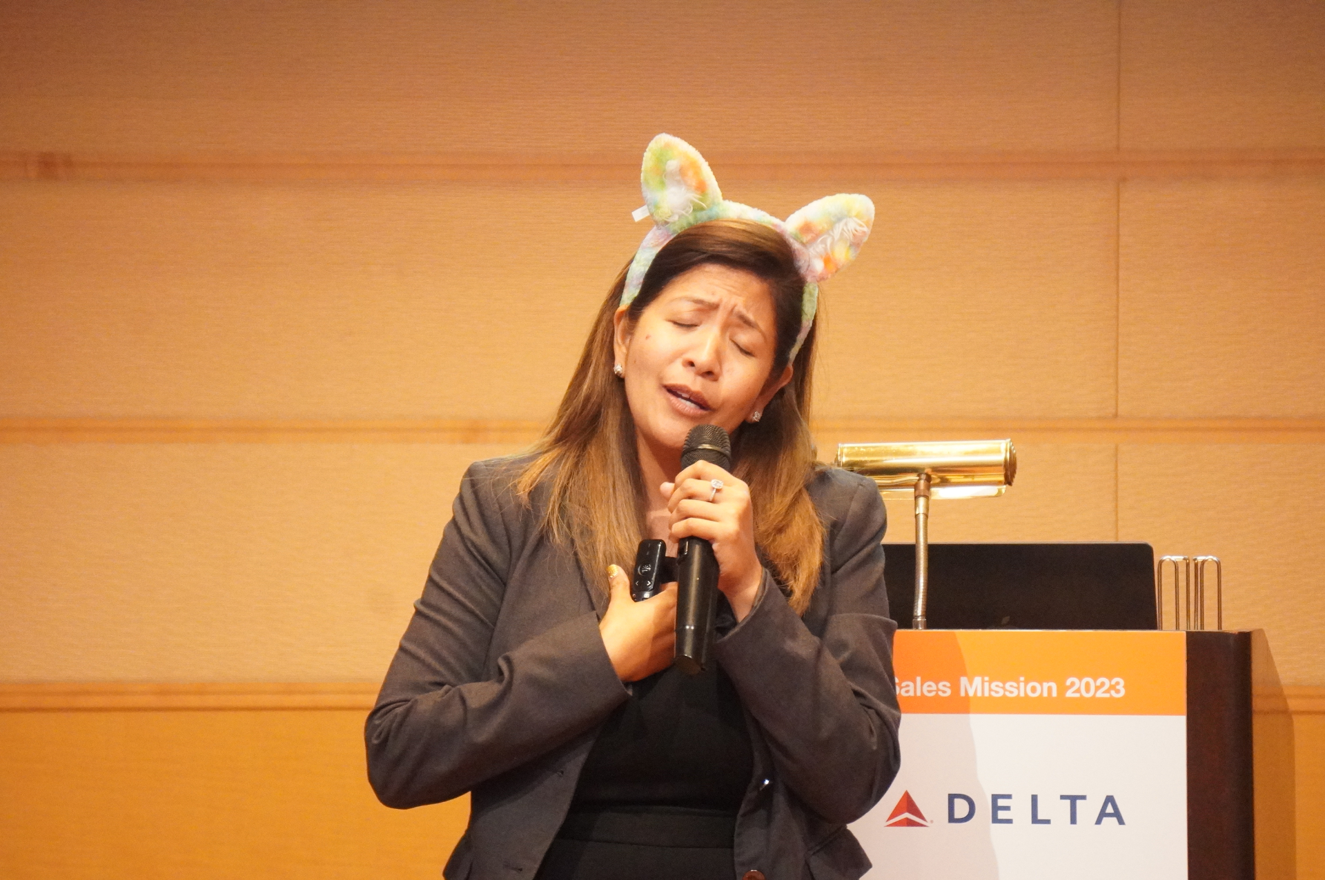 グレート・ウルフロッジ・ガーデングローブ・アナハイム ディレクター・オブ・セールス＆ケータリングのクリスティーン・コンスンジ氏