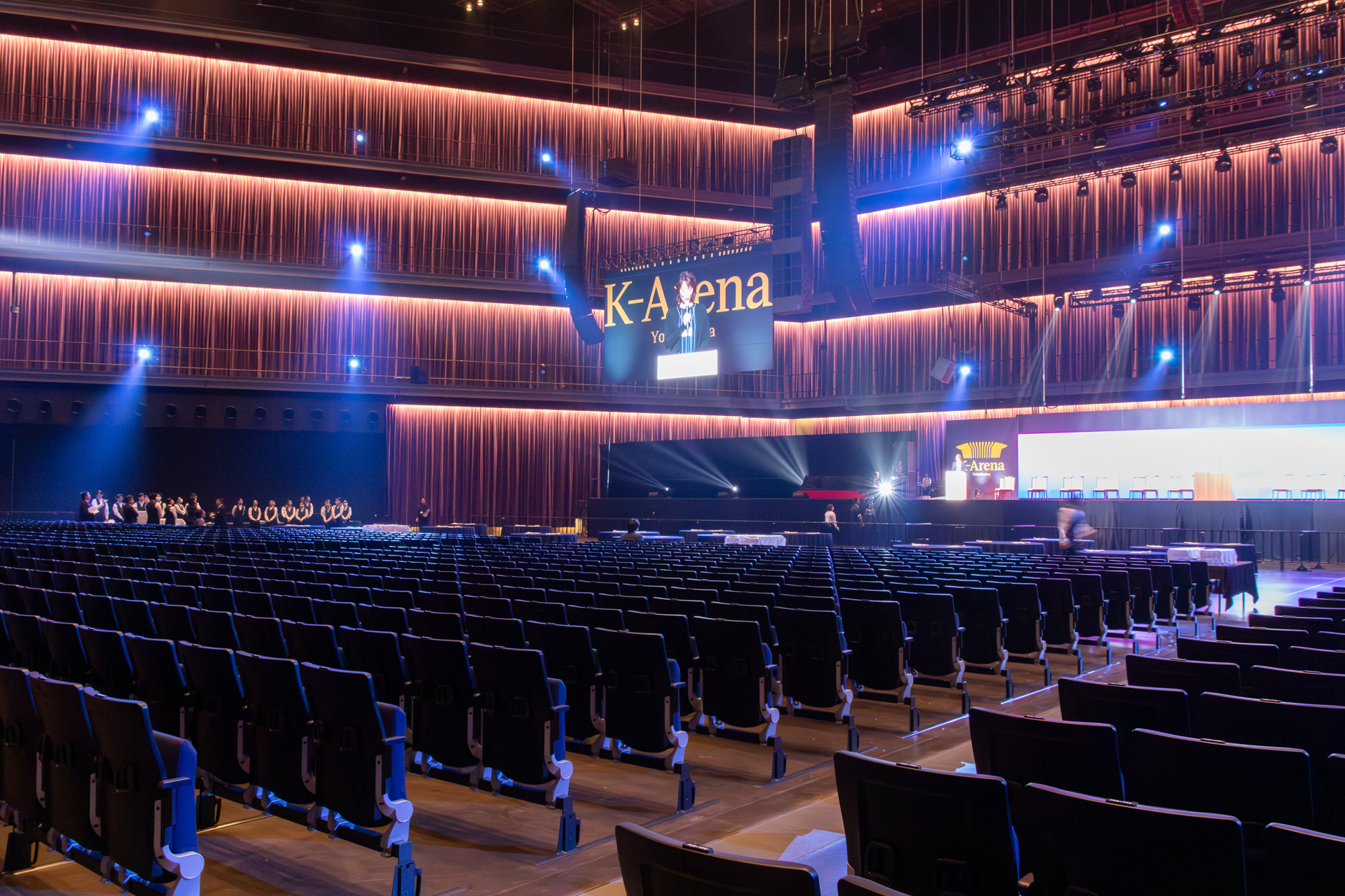 Kアリーナ横浜のアリーナ席