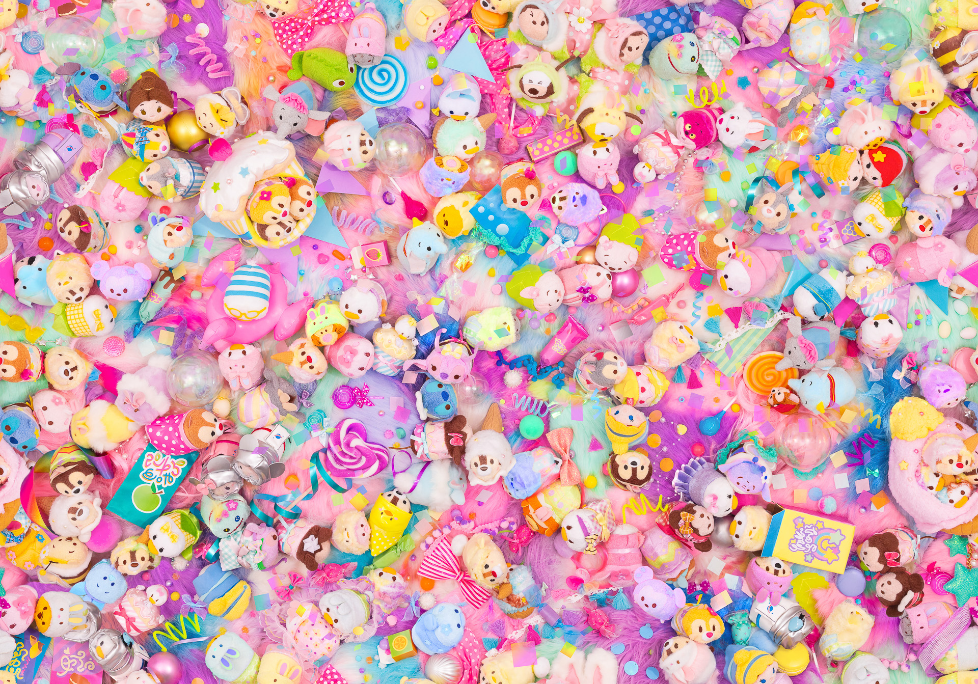 「TSUM TSUM（ツムツム）」（各1600円）