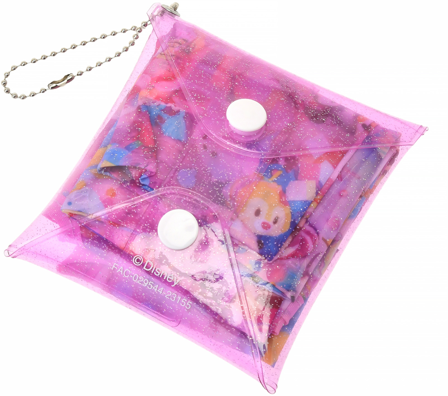 透明ケースで収納時も柄が楽しめる