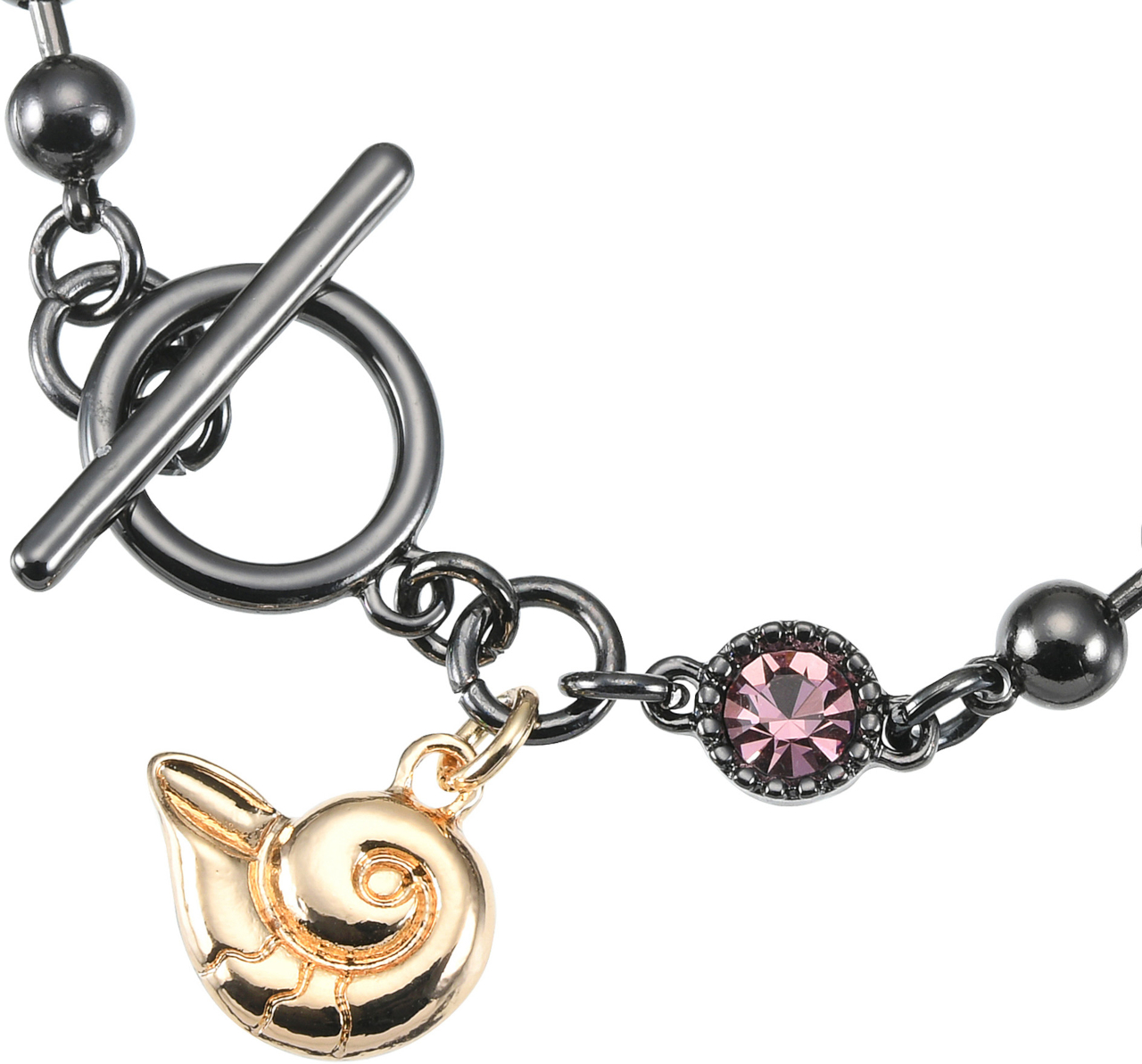 ボリュームのあるボールチェーンにあの貝殻が！