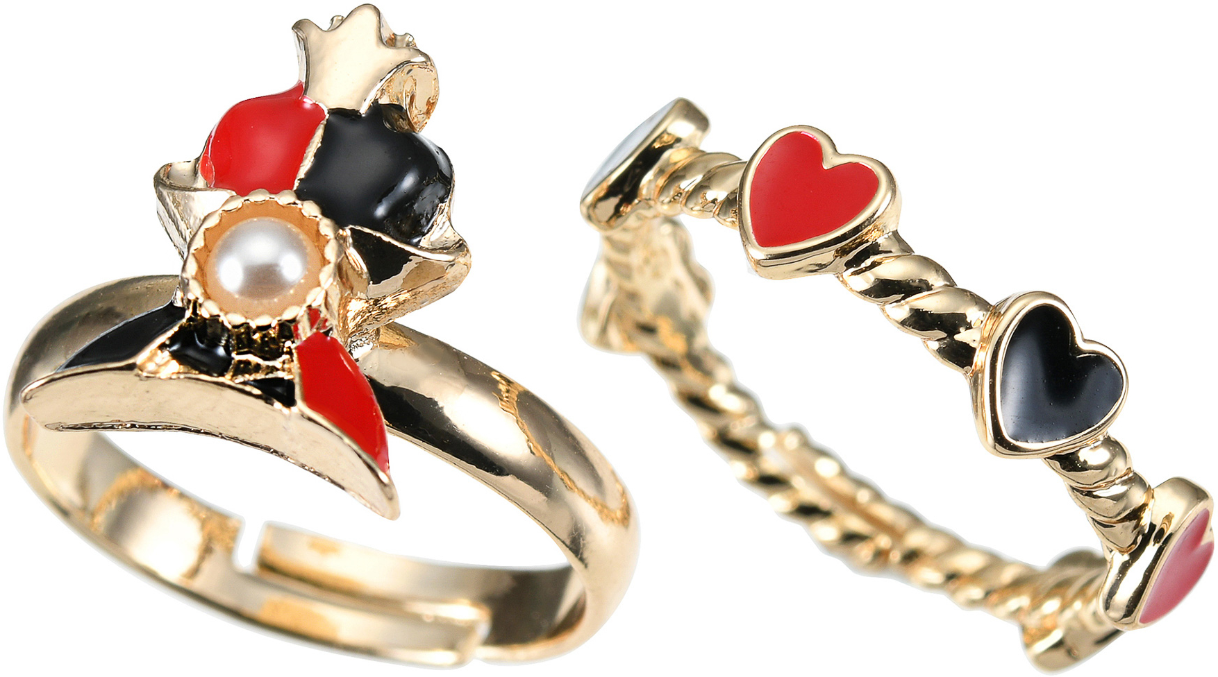 「リングセット＜ハートの女王＞」