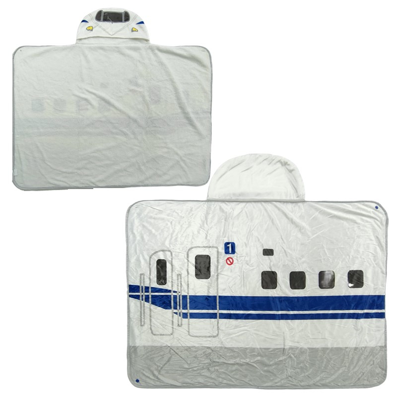 「新幹線ブランケット（N700S）」。サイズは140×100cm