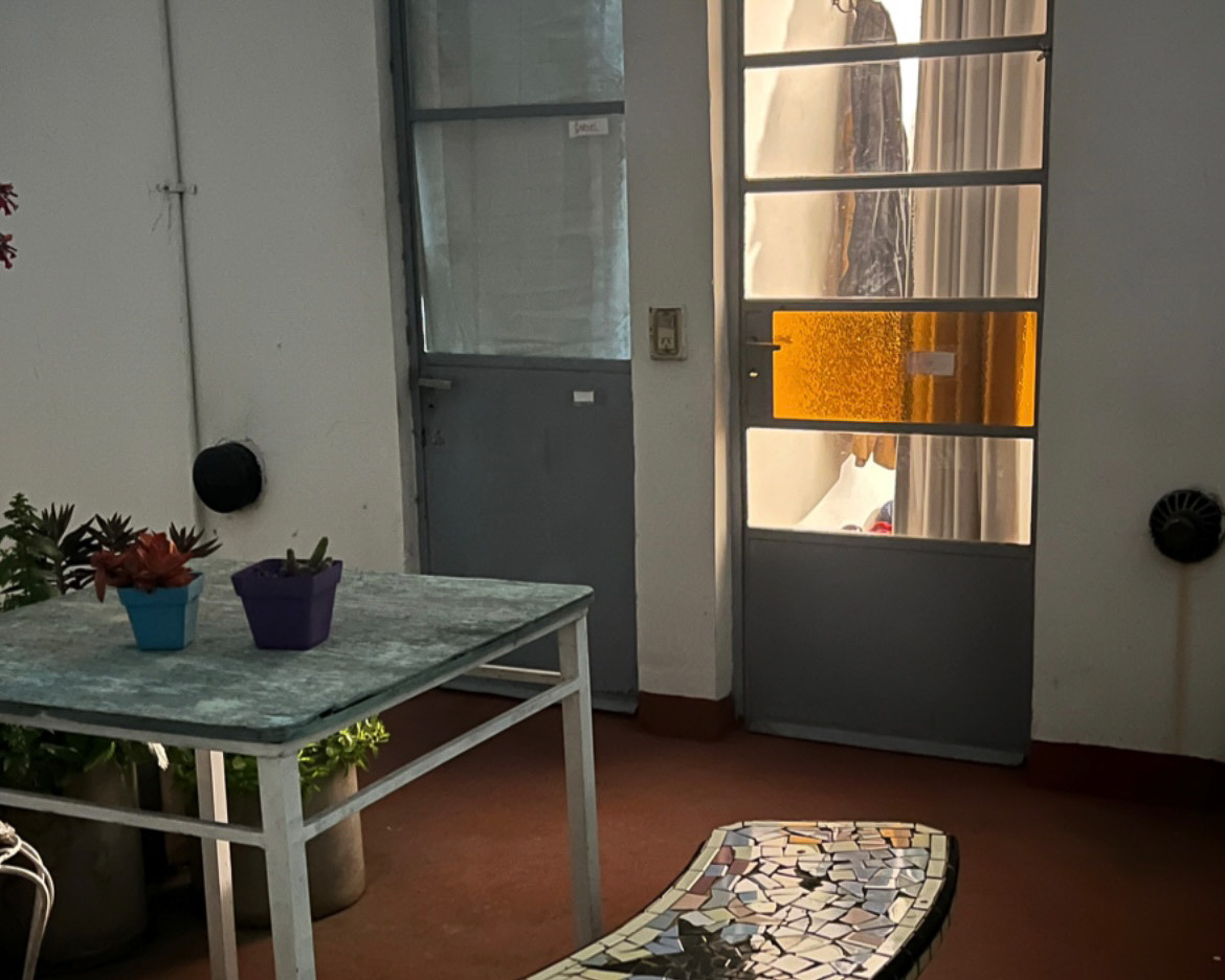 私の部屋は3階の屋上部分、テラスがあります