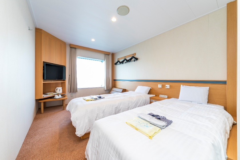 阪九フェリー・デラックス和洋室（例）