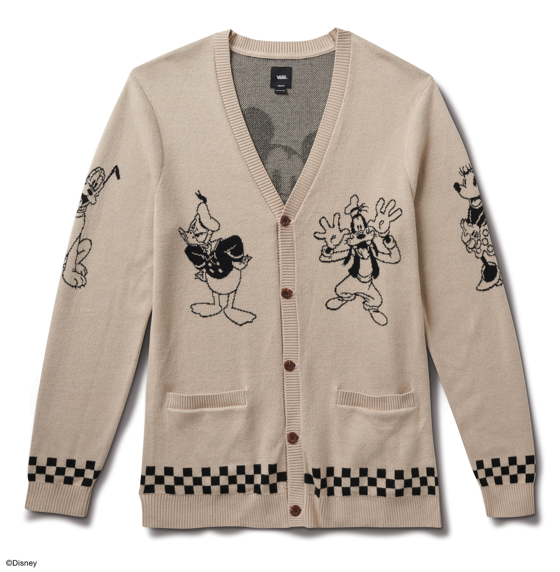 「100 CLUB CARDIGAN（OATMEAL）」（1万2100円）