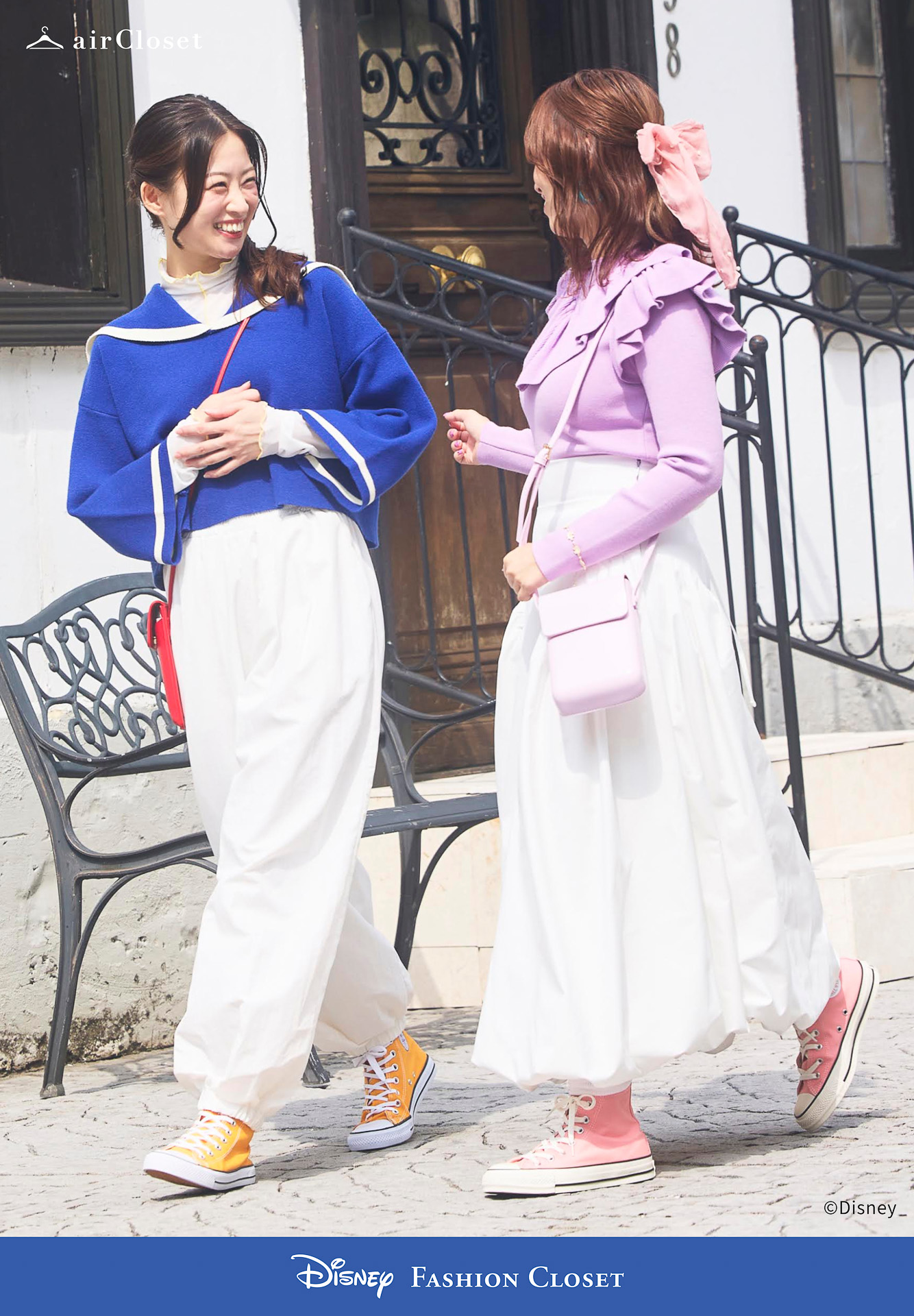 ファッションレンタルサービス「Disney FASHION CLOSET」がドナルドとデイジーのバウンドコーデを公開