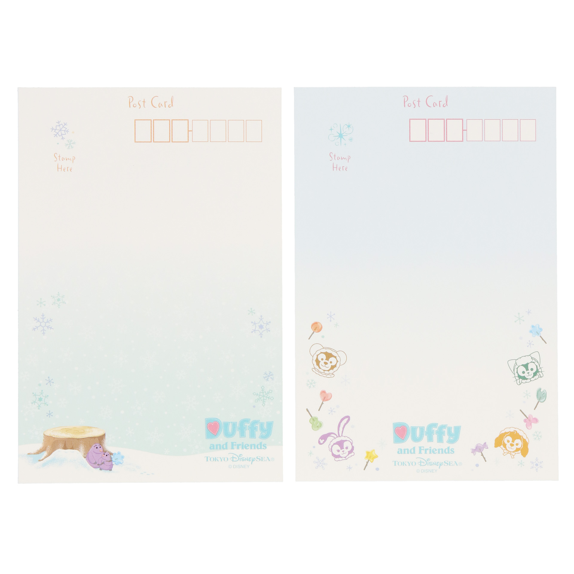 ポストカードは宛名側も楽しい雰囲気