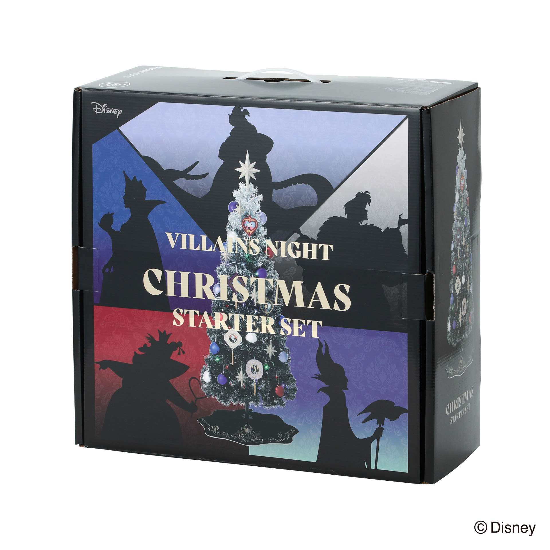 「VILLAINS NIGHT クリスマスツリースターターセット」（150cm：1万8000円）