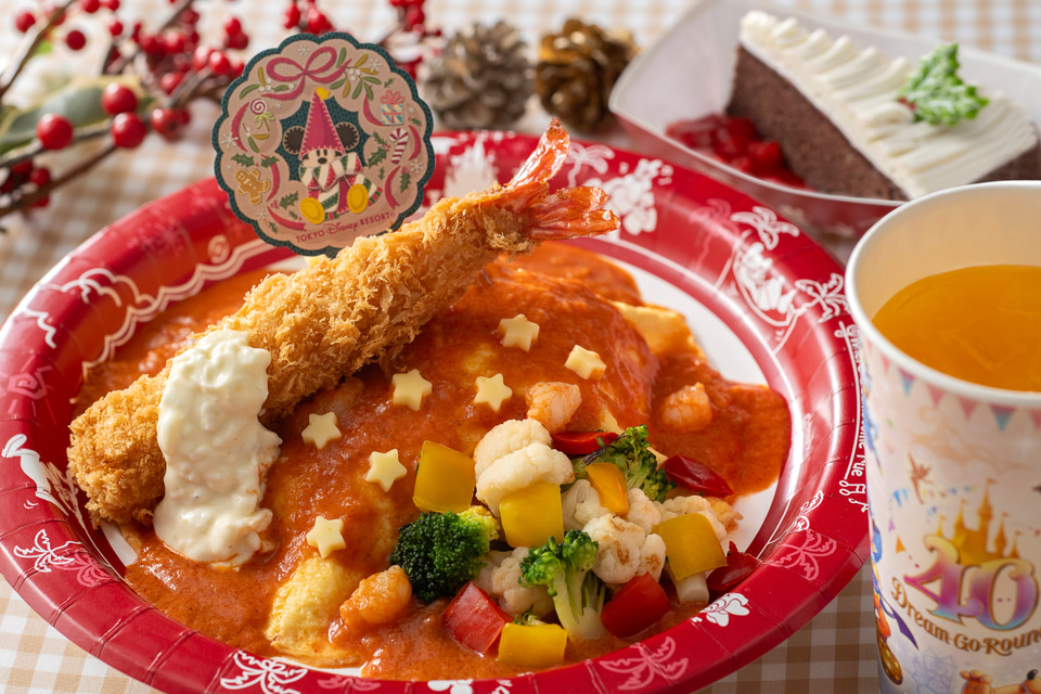 ディズニー・クリスマス、あったかご飯を頬張るならグランマで