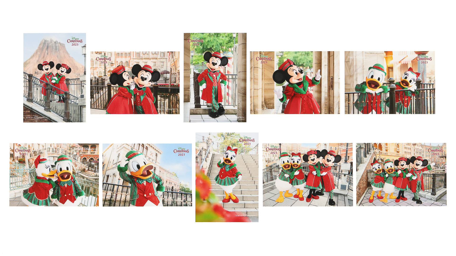 東京ディズニーシー側の「写真セット」（3200円）