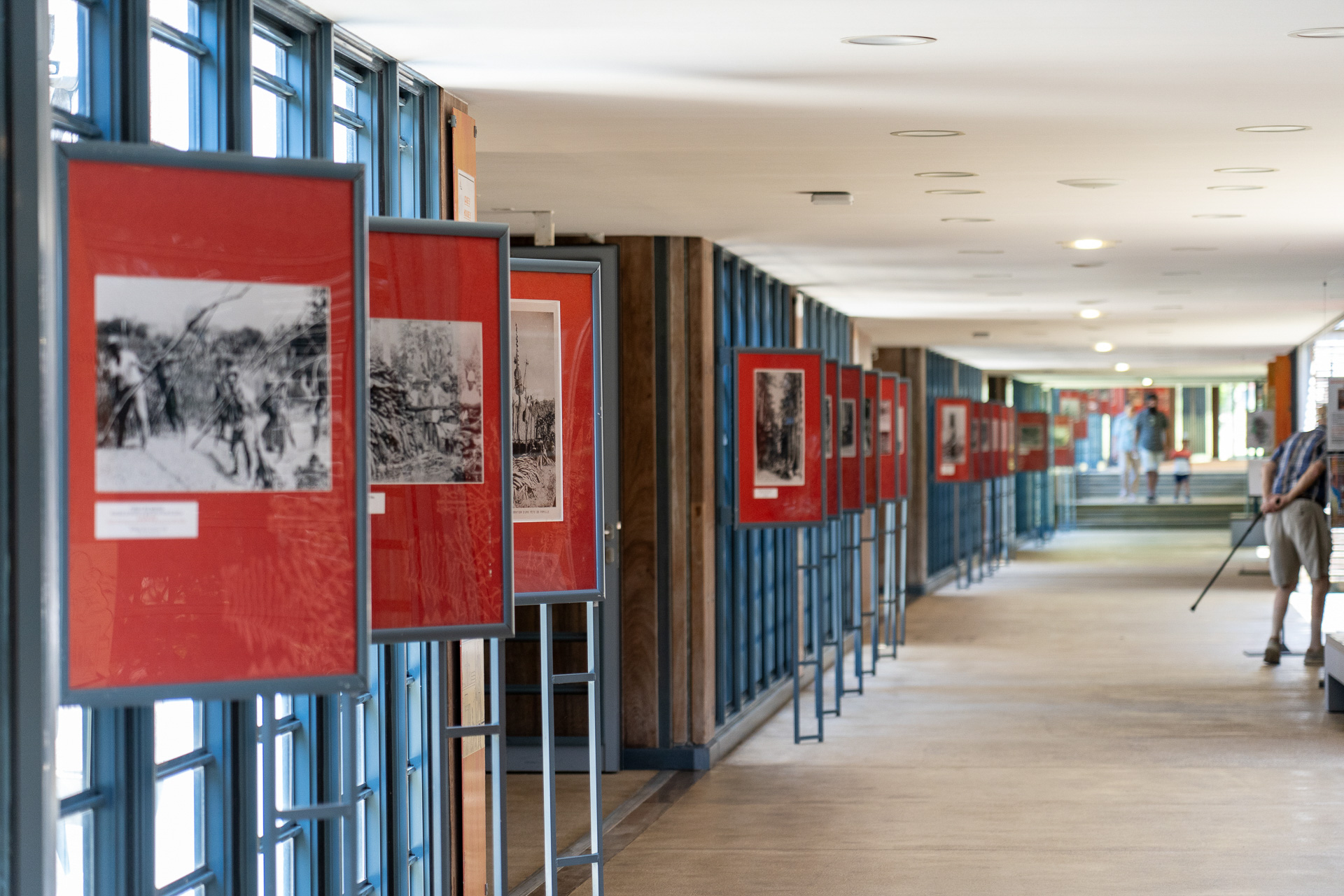 なかはいくつかの展示室に分かれていて、ミュージアムショップも