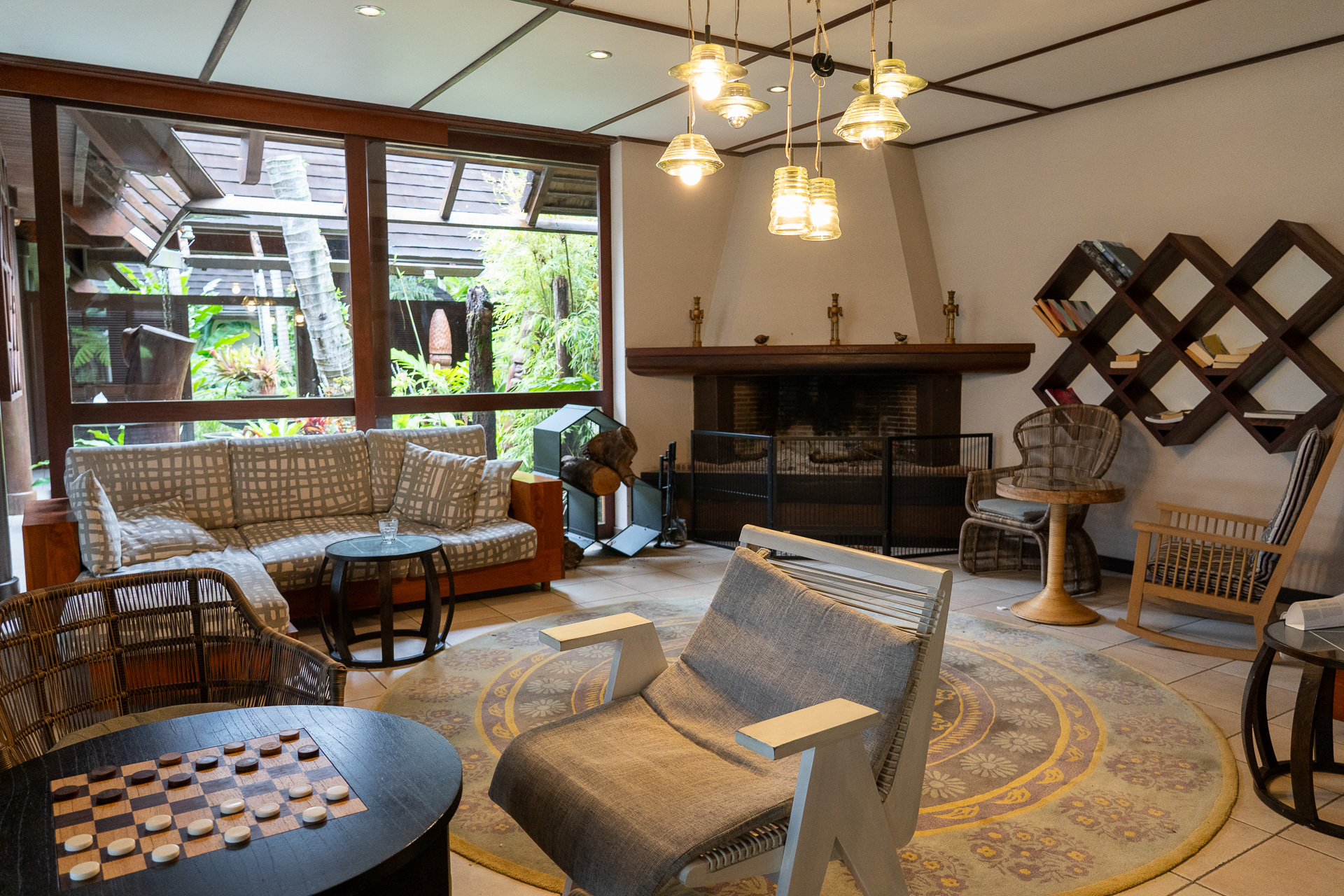 パブリックスペースが充実のロビーエリア