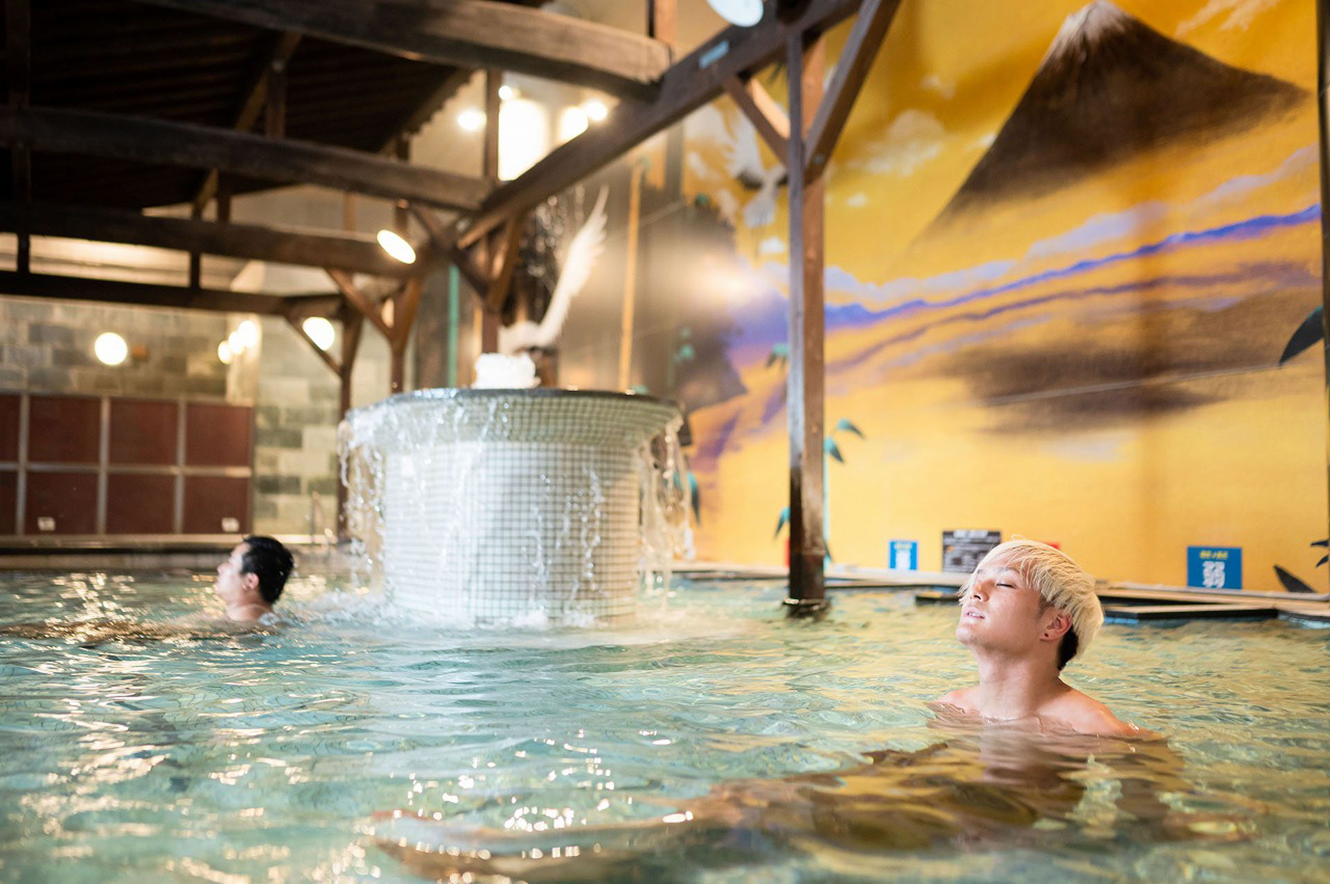 2種類の天然温泉