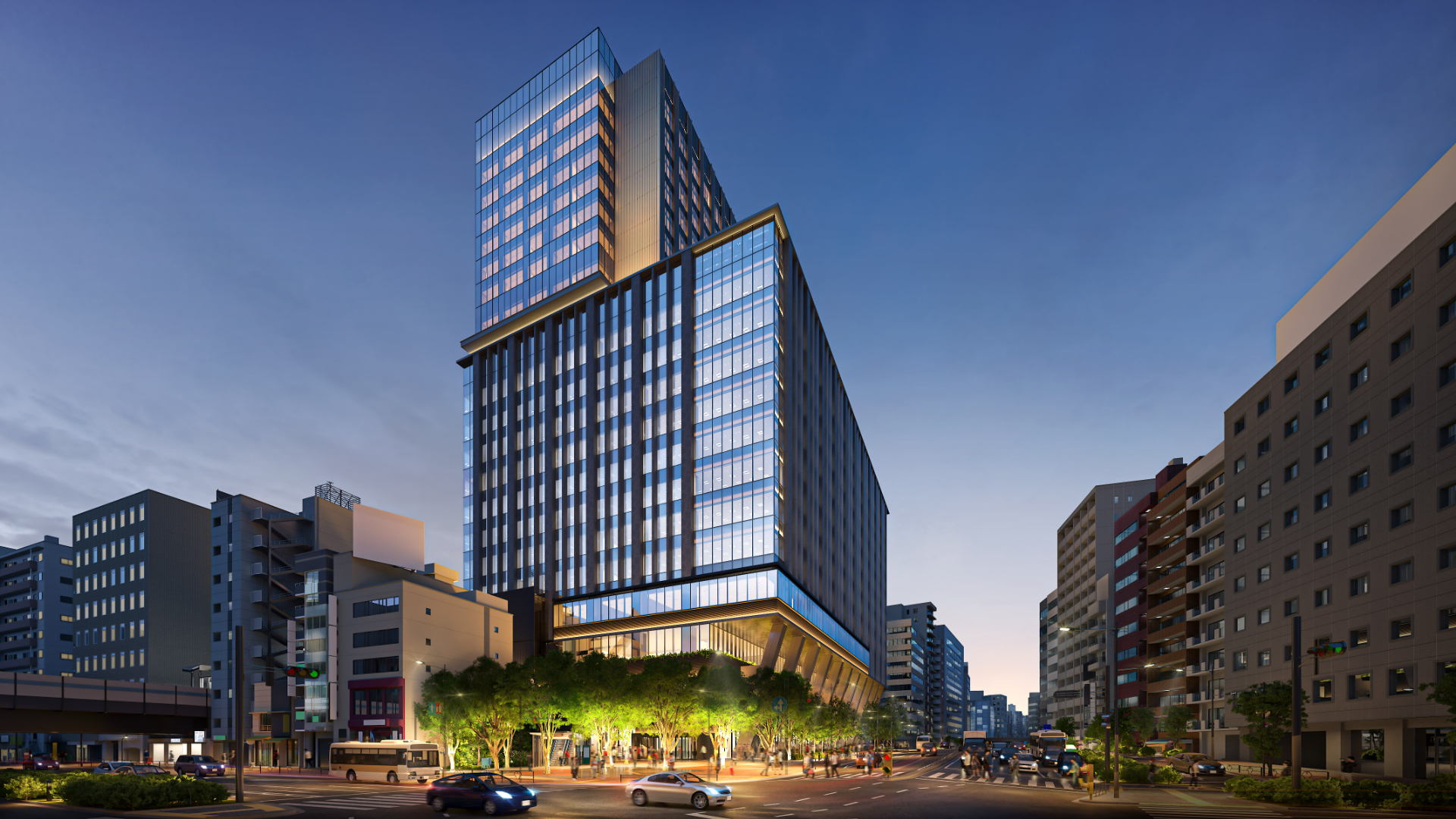 OMOブランド初の、高層階ビルに入る「OMO5東京五反田 by 星野リゾート」が4月開業