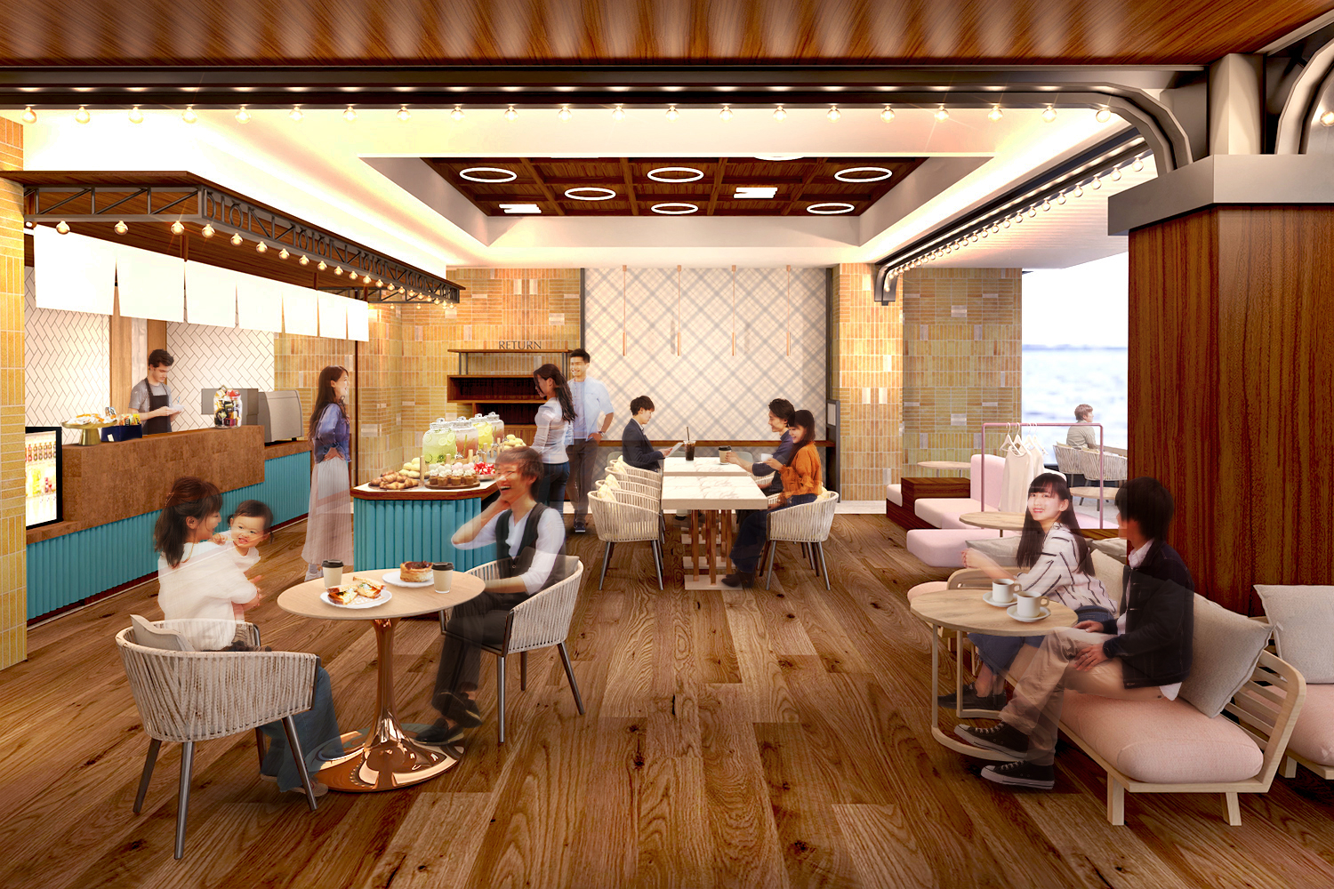 オールデイダイニングの「OMOカフェ」