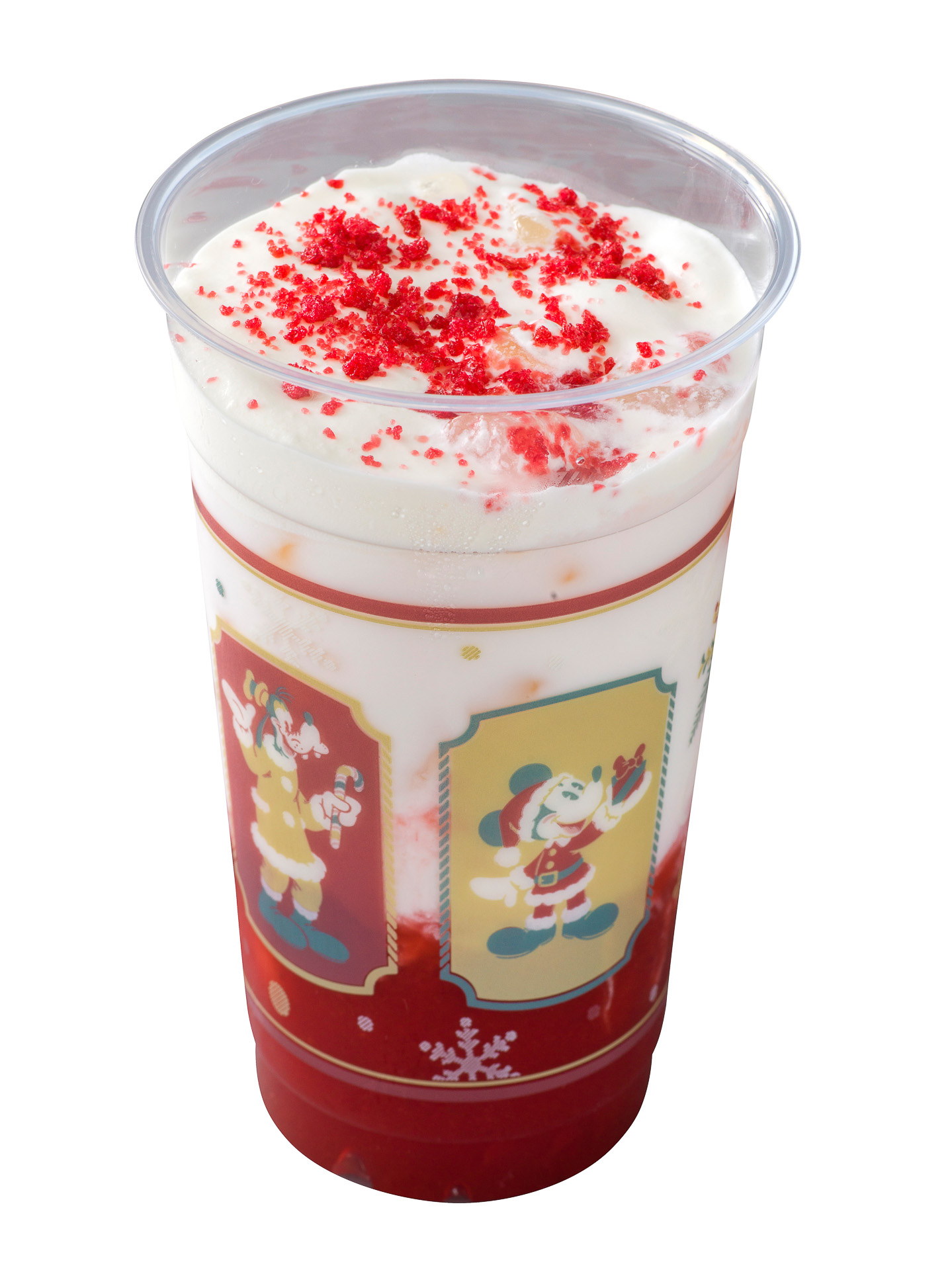 ピュレとミルクをよ〜く混ぜて自分好みに仕上げましょう