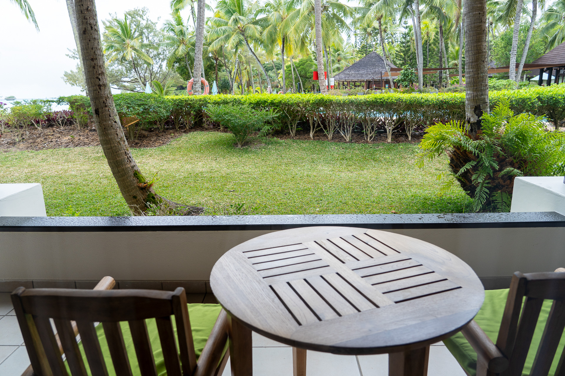 ベランダがあります