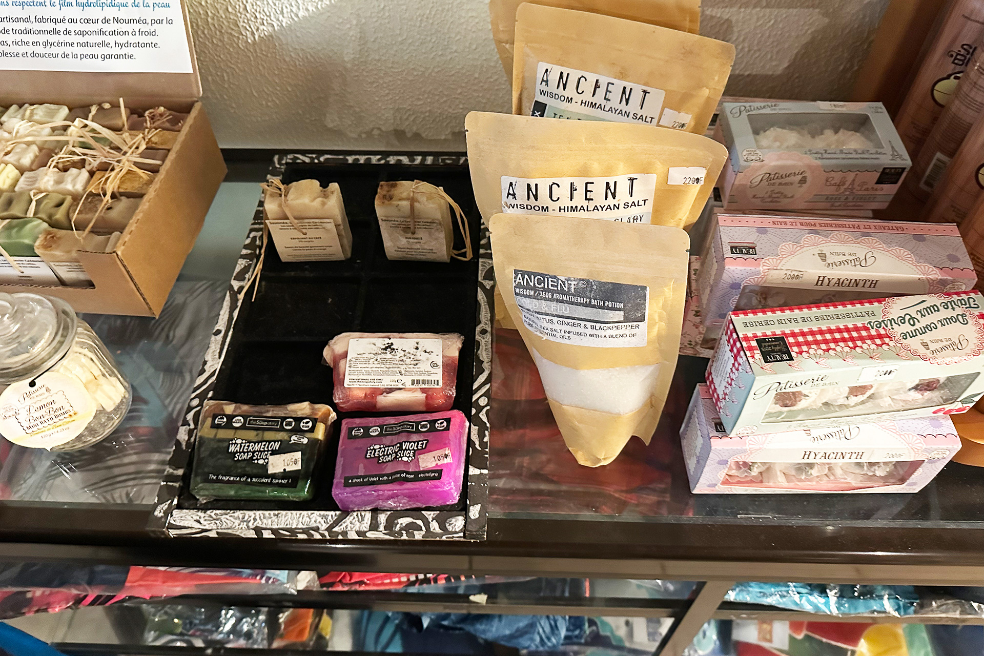 石鹸はお土産によさそうです