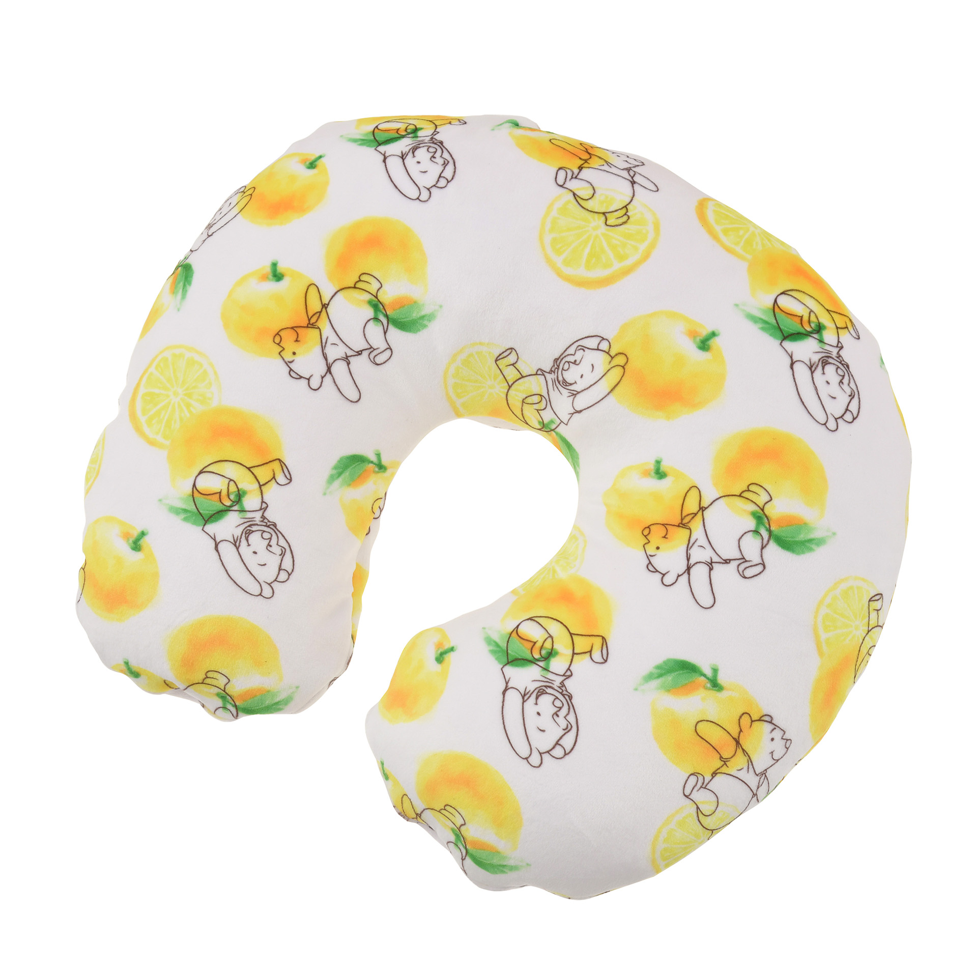 ひっくり返すとなめらかな手触りのネックピローに