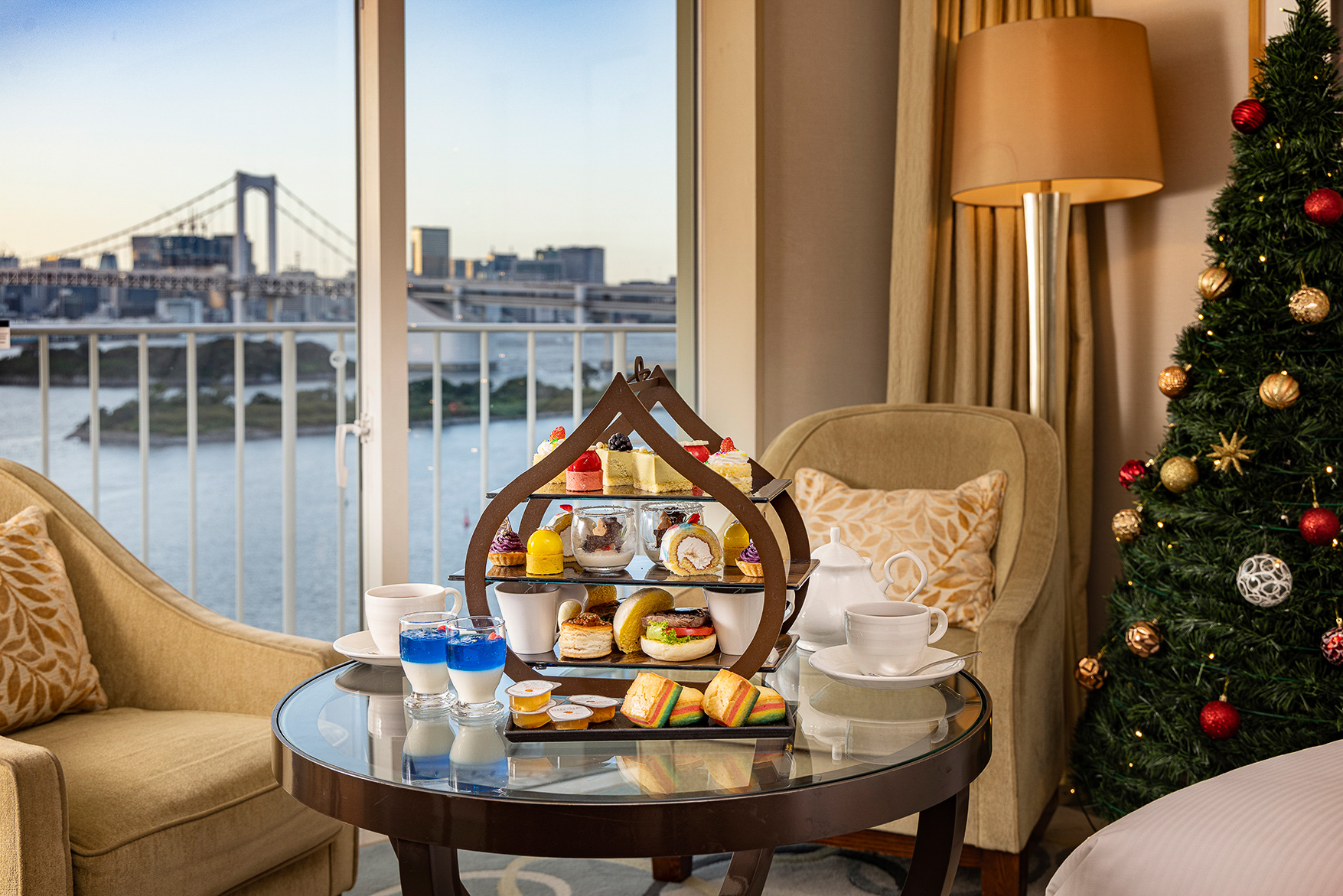 「クリスマスアフタヌーンティー付きプラン」