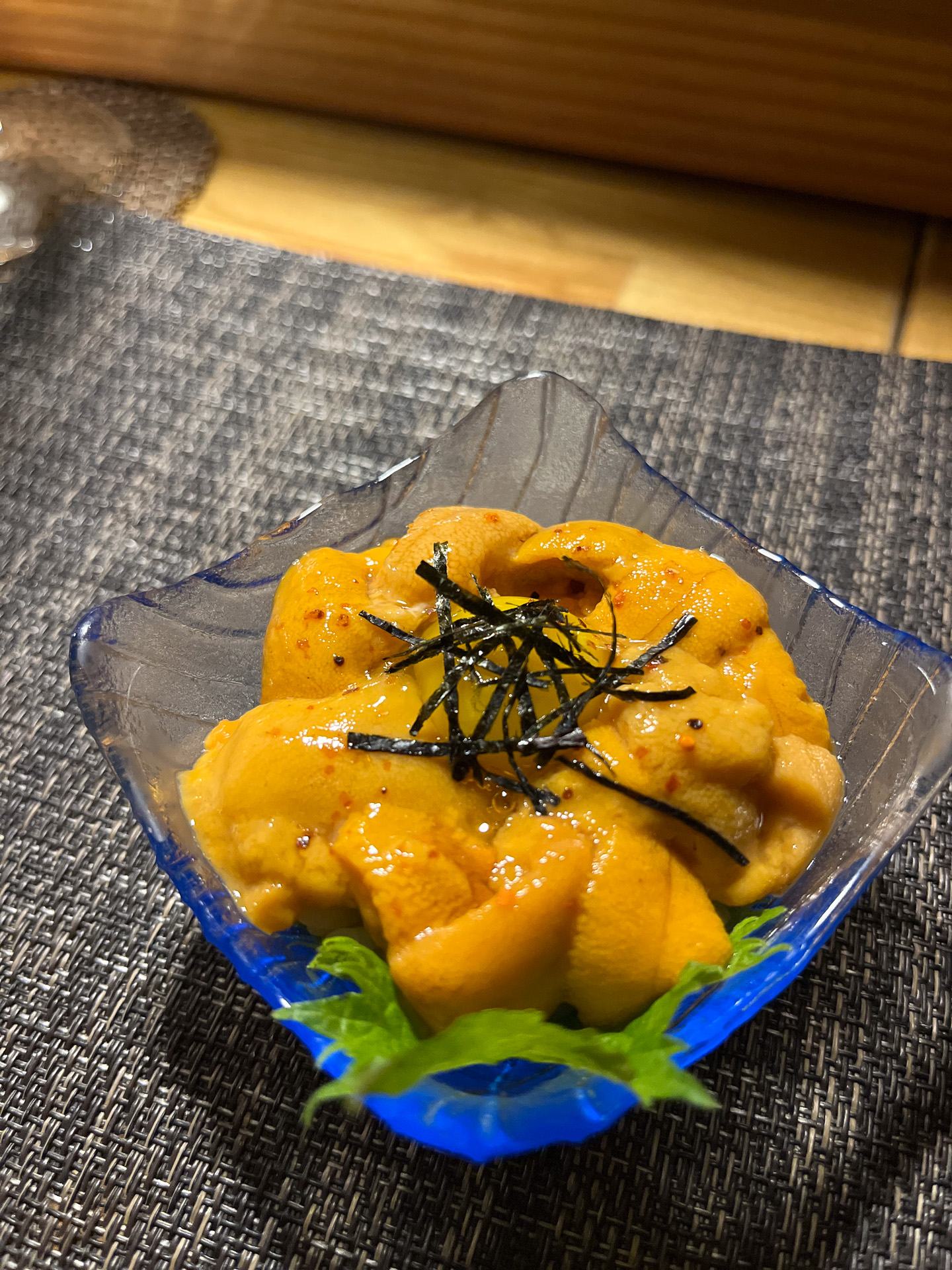 ウニのロコモコ