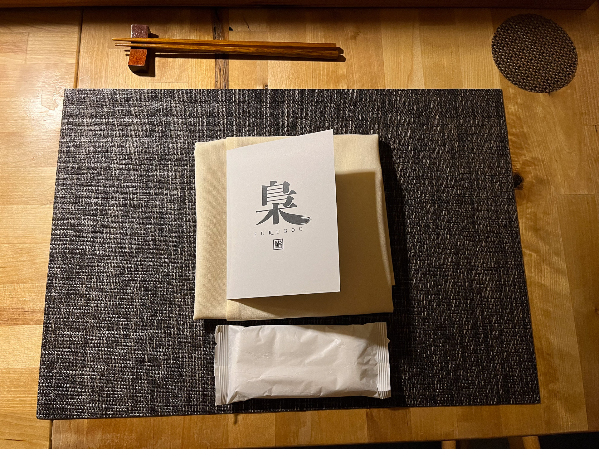 さぁこれからおまかせコースが始まる！