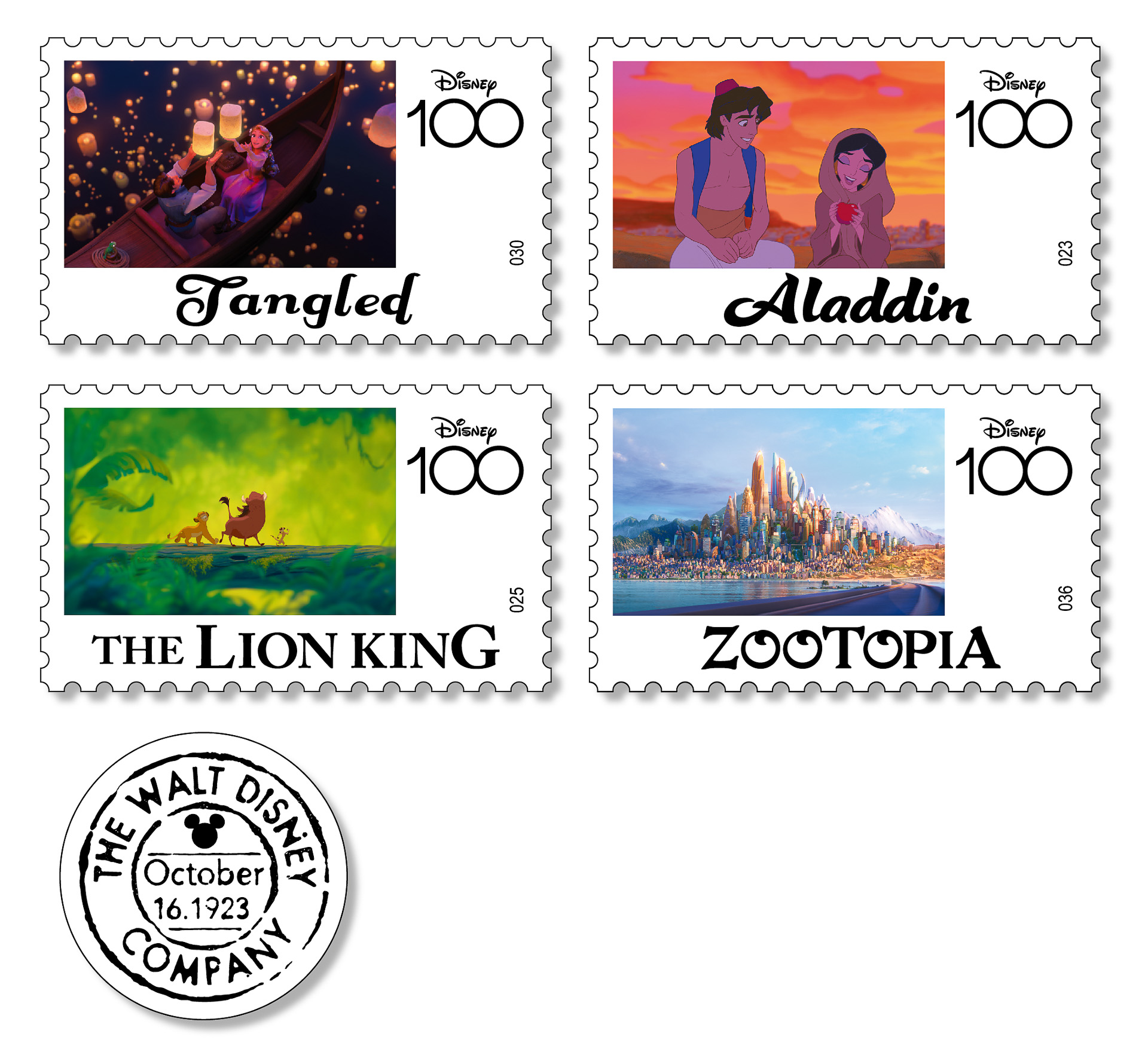 H賞「切手風ステッカーセット（全8種）」