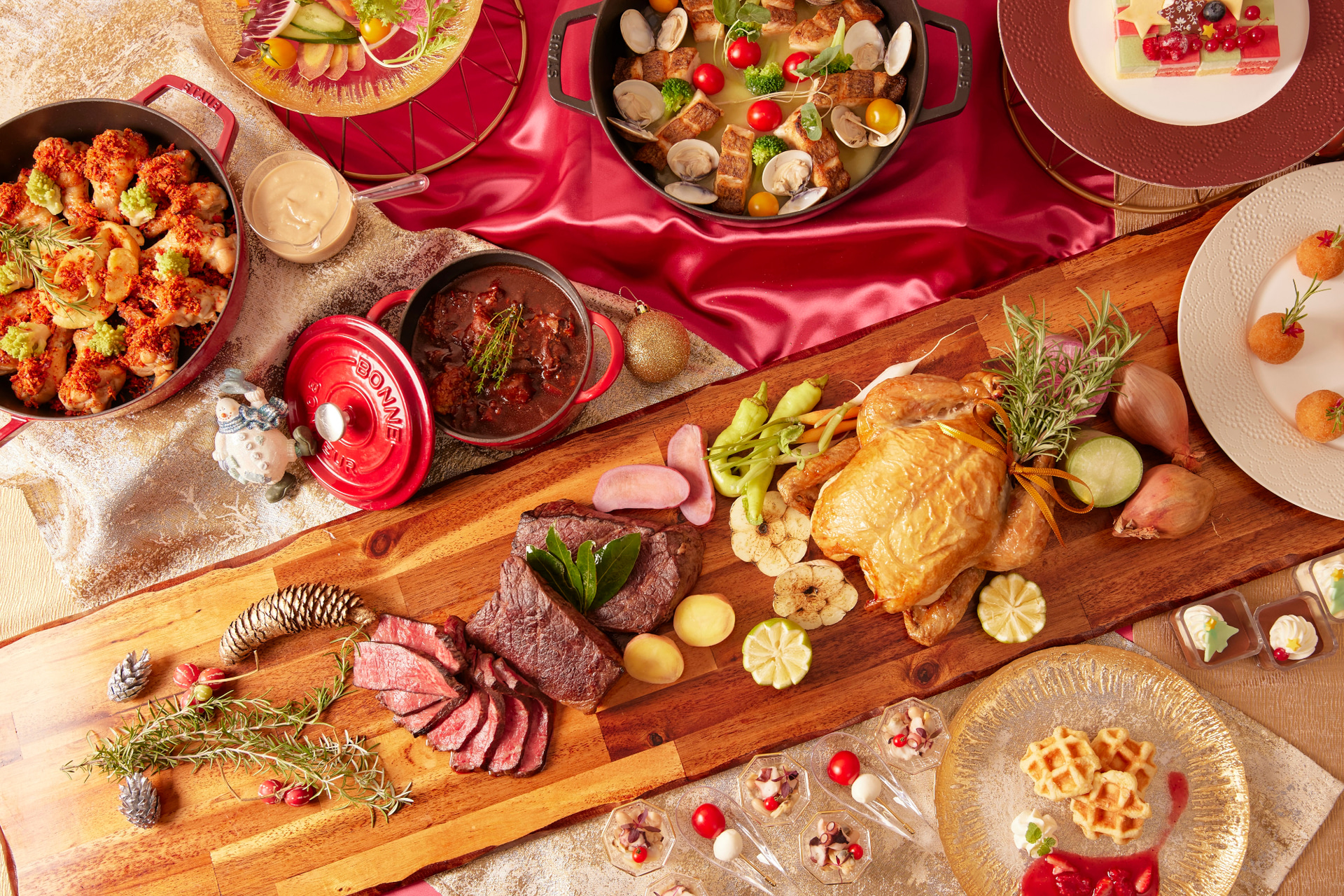 クリスマスブッフェのイメージ