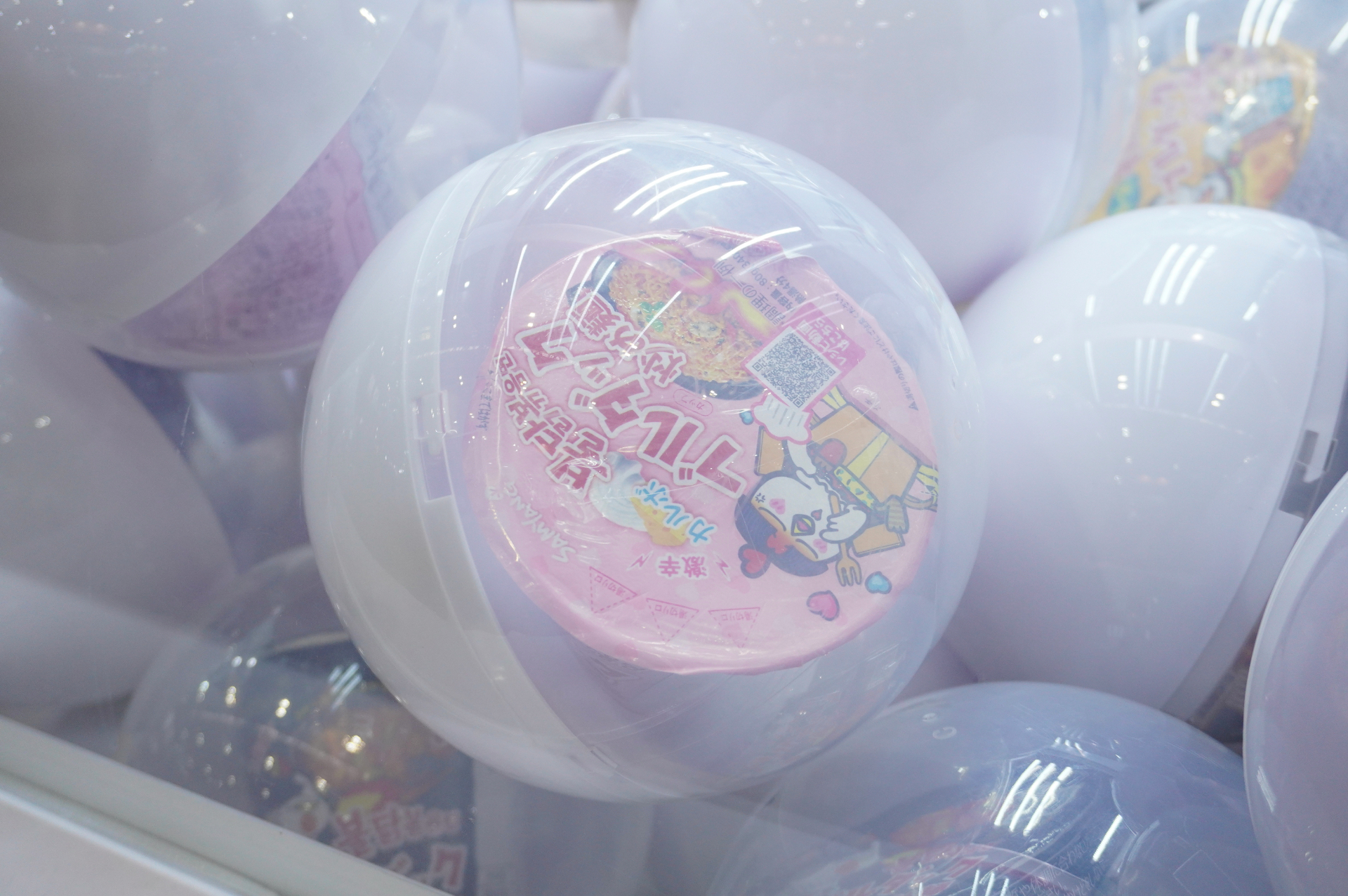 韓国の各ブースを巡ってデジタルスタンプを5つ集めると「巨大ガチャ」に挑戦できる