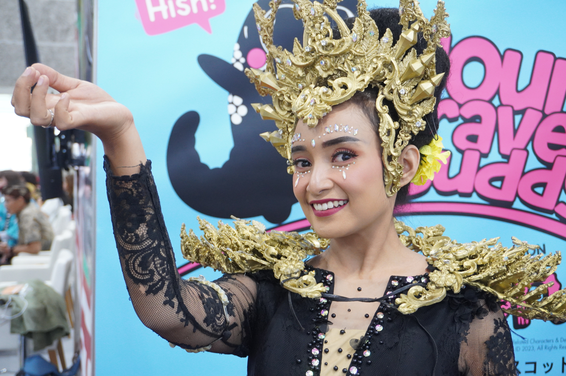 「ツーリズムEXPOジャパン2023 大阪・関西」のワンダフルインドネシアブース