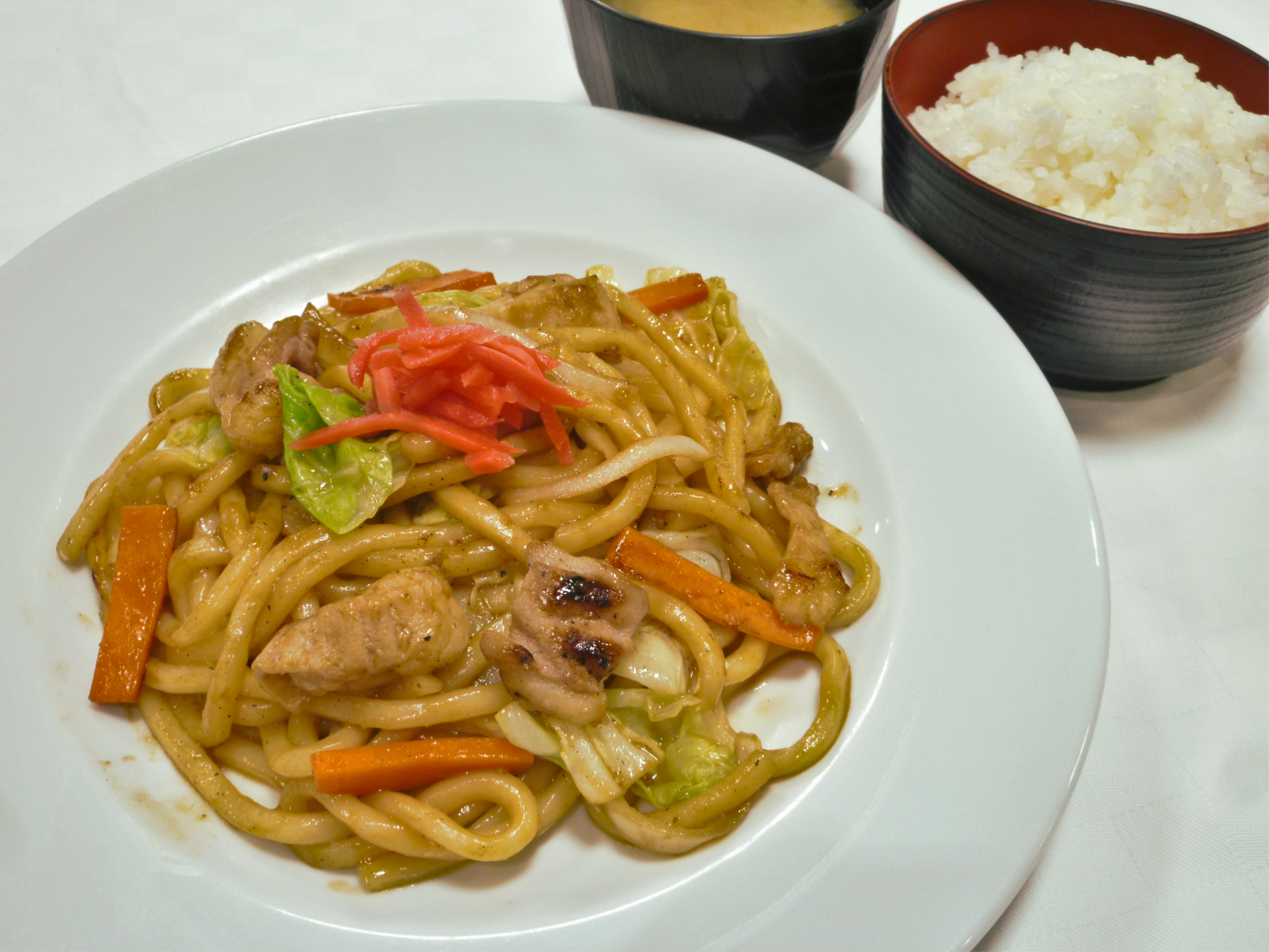 津山名物 ホルモンうどん