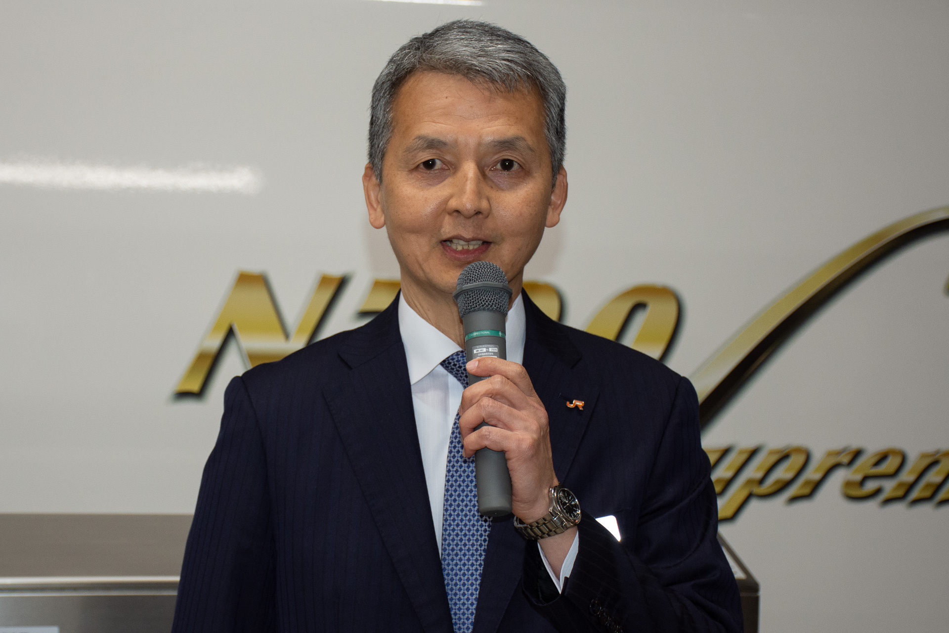 「引き続き実践的な訓練に取り組む」と説明する東海旅客鉄道株式会社 執行役員 新幹線鉄道事業本部副本部長・運輸営業部長 近藤雅文氏