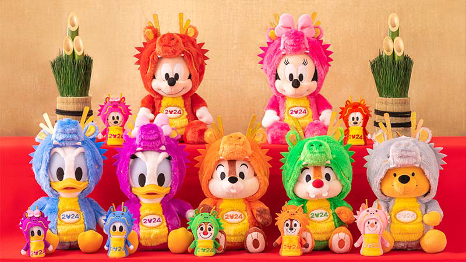 東京ディズニーリゾートに、2024年の干支姿のディズニーアイテムが登場する