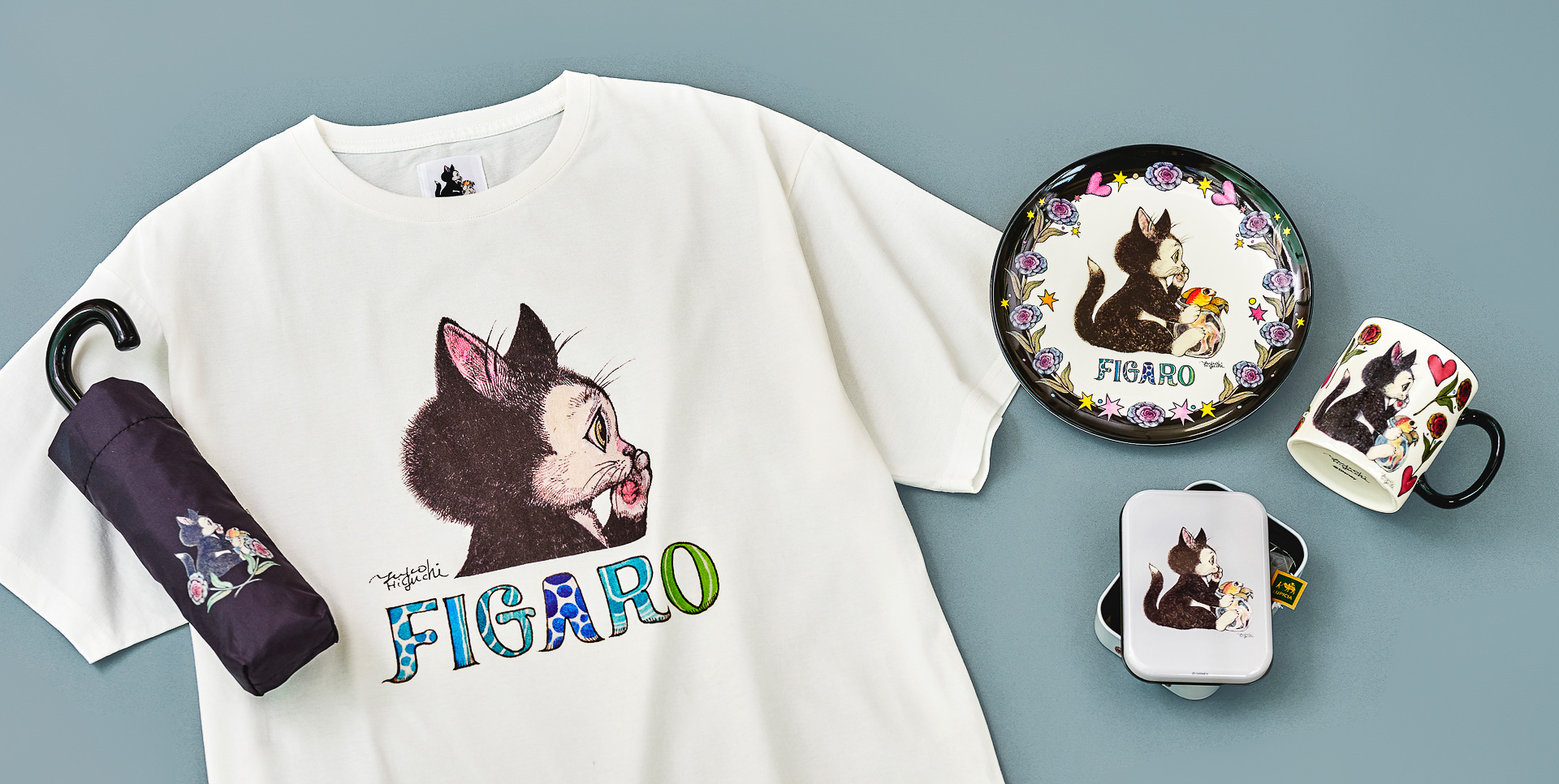 ディズニーストアが「Disney ARTIST COLLECTION by YUKO HIGUCHI」を3か月連続で発売する