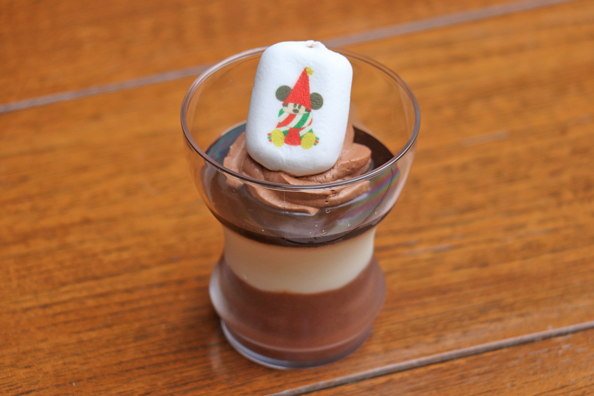 リルリンリンのマシュマロがかわいいコーヒー味のムース