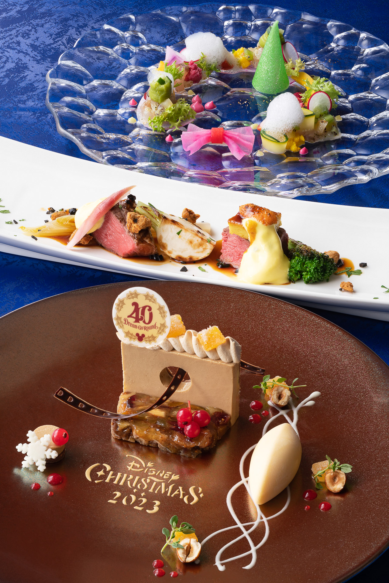 「カンナ」の「“ディズニー・クリスマス”スタイリッシュカンナ（ディナー）」（1万4500円）