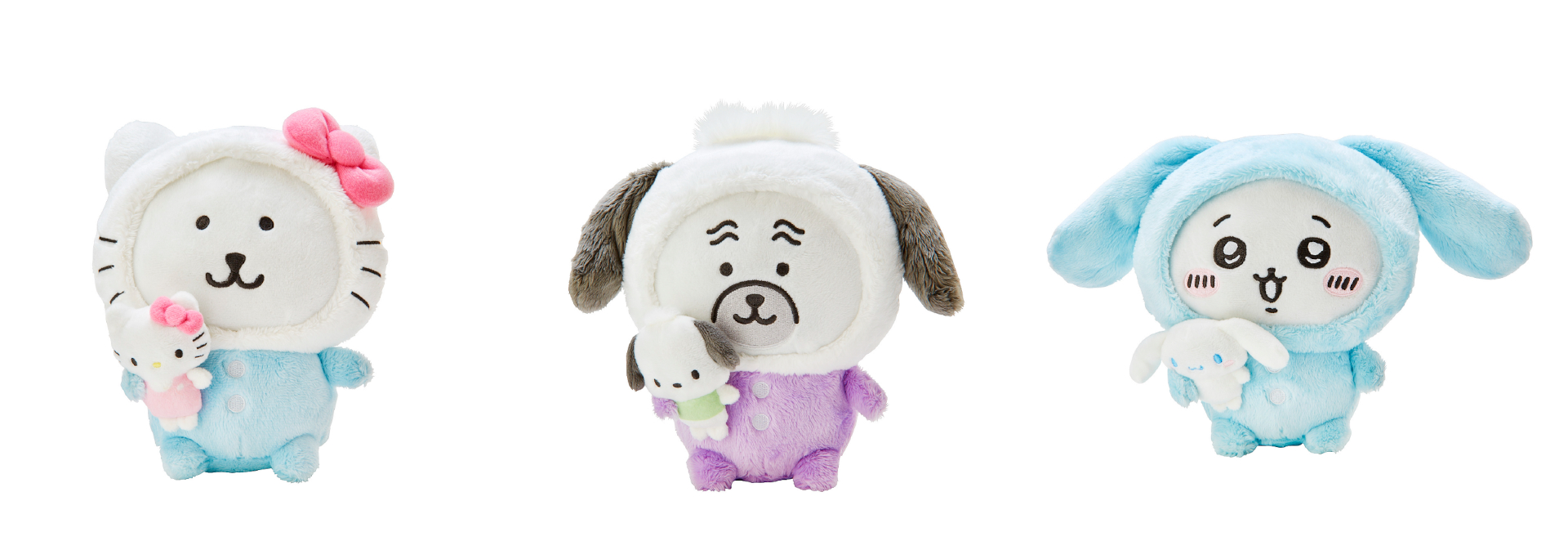 ぬいぐるみ（全3種・各3630円）