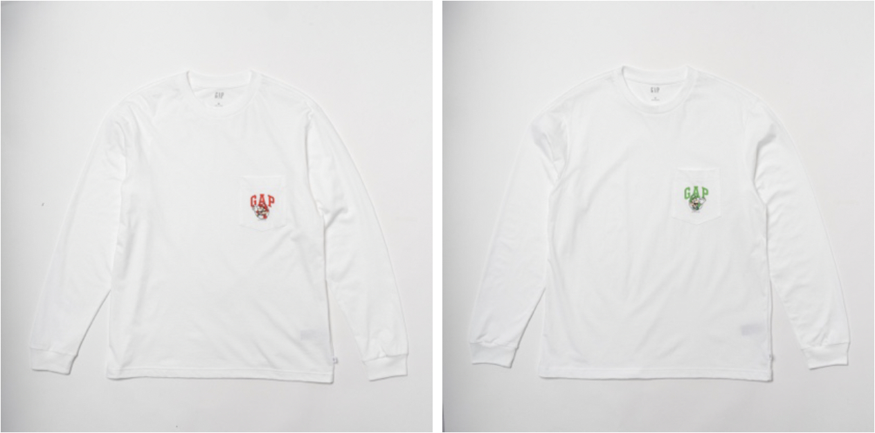 メンズ ポケットTシャツ（全2種・各2990円）